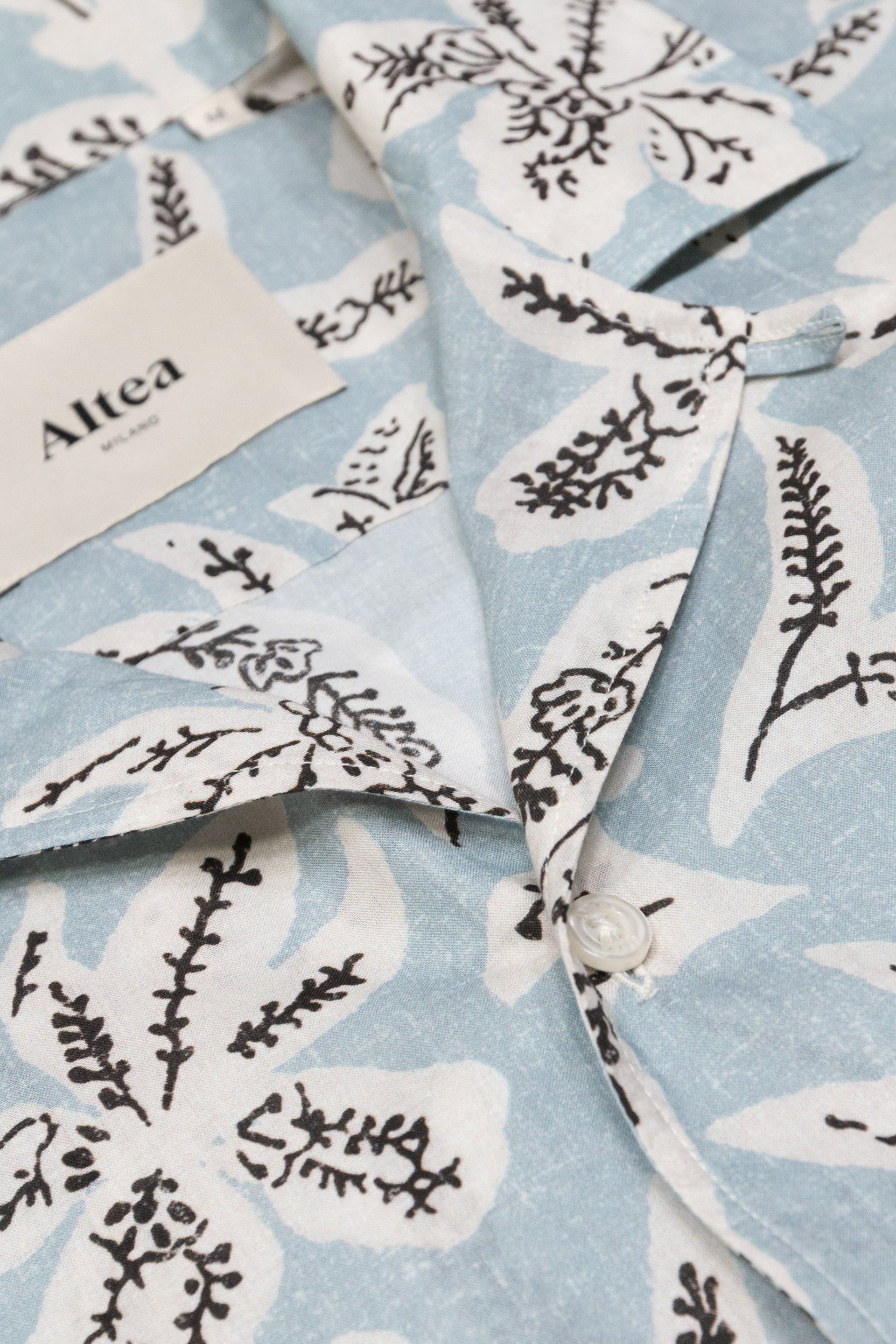 Camicia Bart Stampata M/ C - Carta Da Zucchero