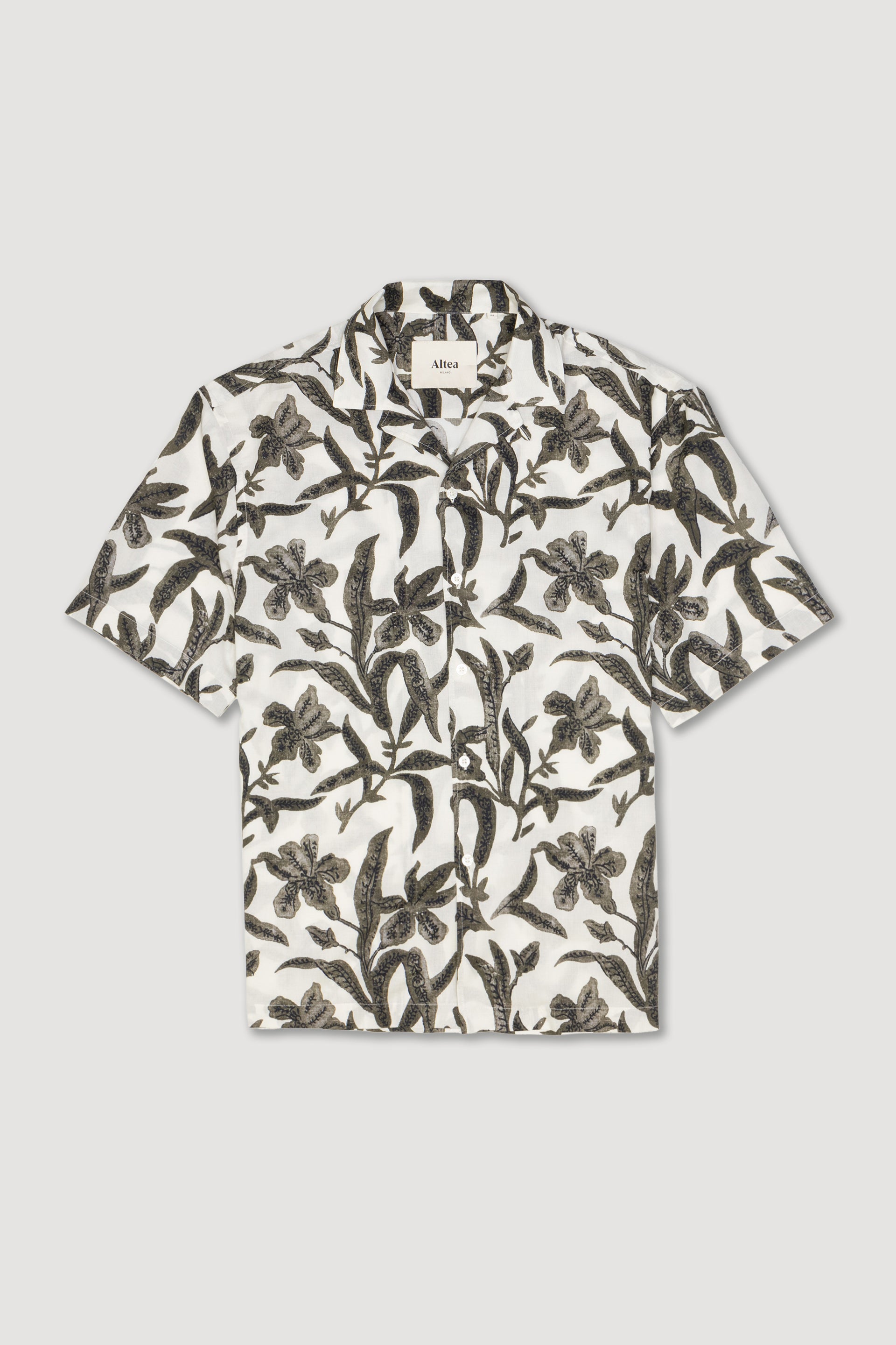 Camicia Bart Stampata M/ C - Army