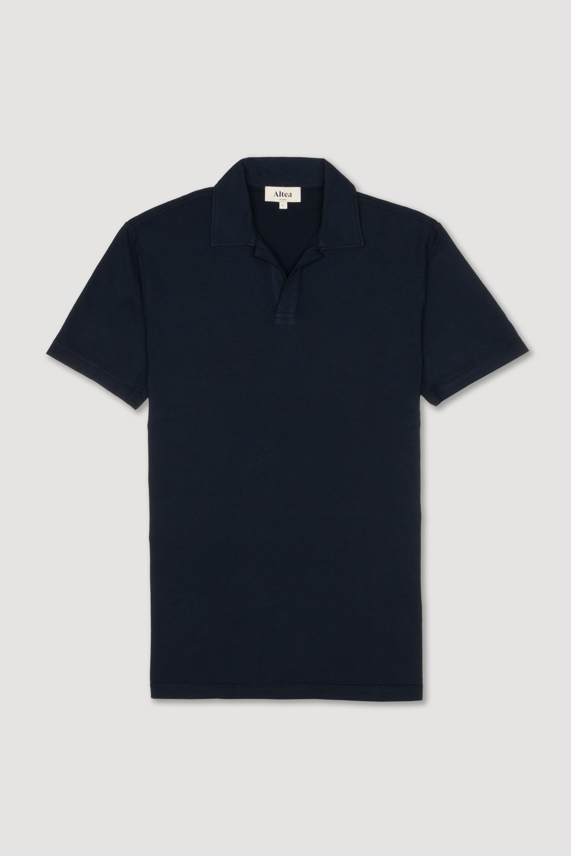 Polo Dennis Jersey Glacial Tinto Capo - Navy