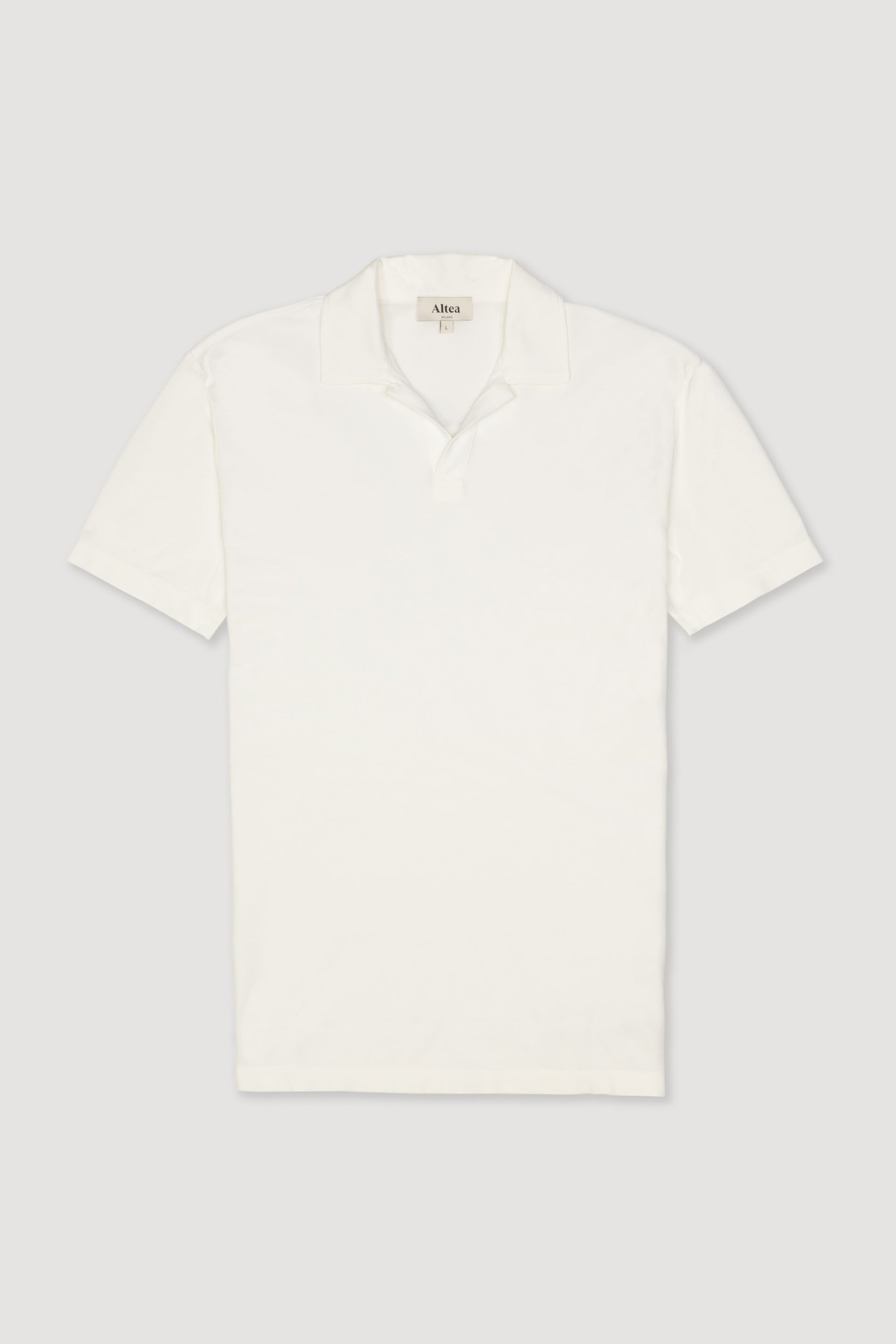 Polo Dennis Jersey Glacial Tinto Capo - Bianco
