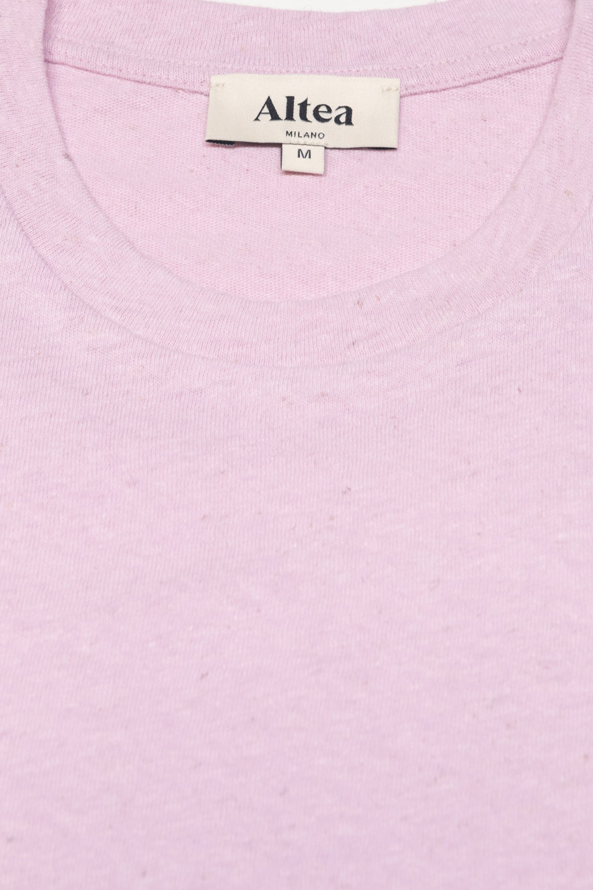 T-shirt Lewis Jersey Cotone Lino - Glicine