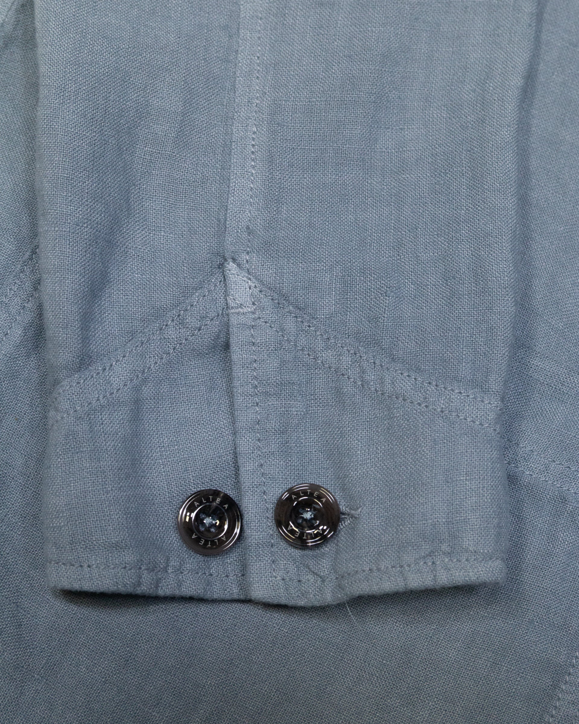 Constantin linen chore jacket, unlined, light blue - Sugar Paper