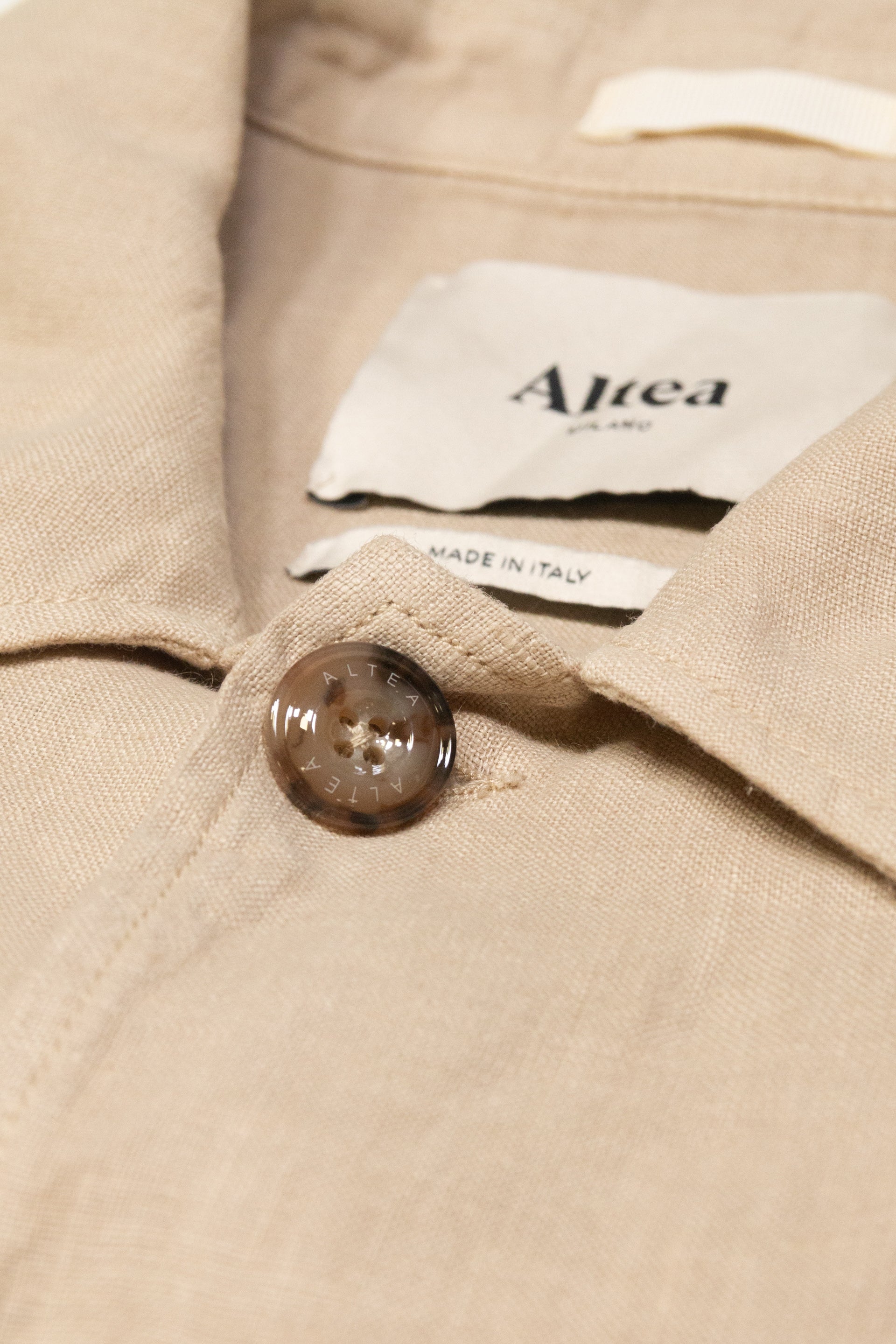 Giacca Constantin Lino Tinto Capo - Beige