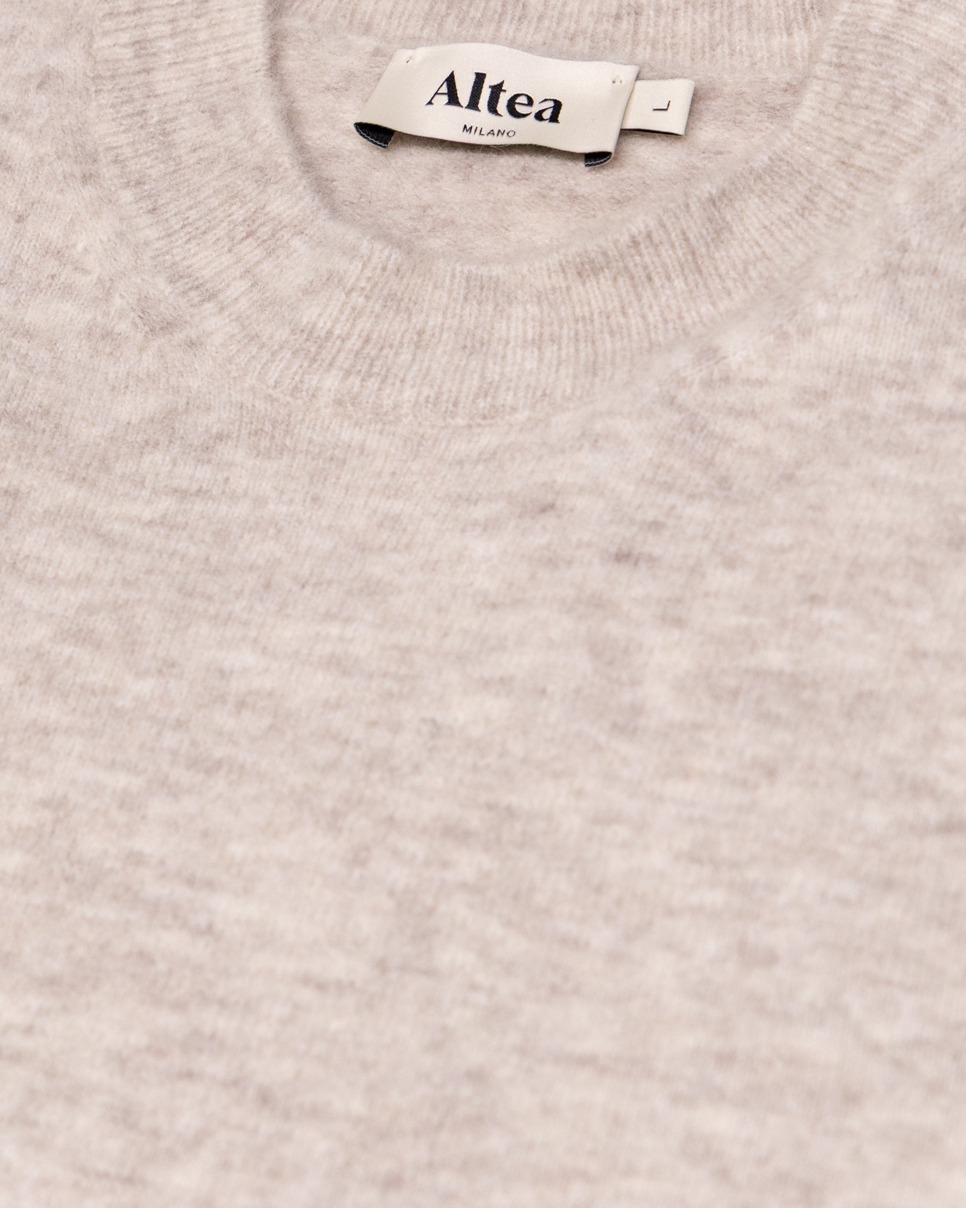 Maglia Girocollo Rasato M/ L - Beige