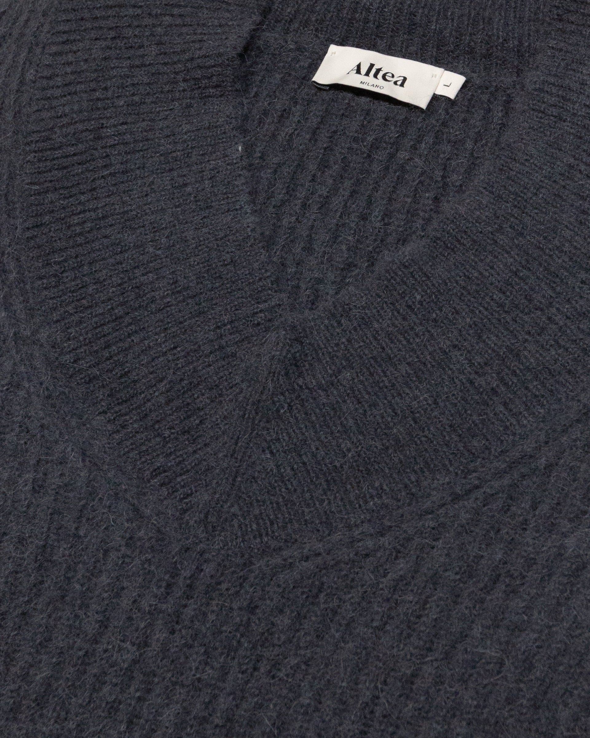 Maglia Inglese Scollo V M/ L - GRIGIO SCURO