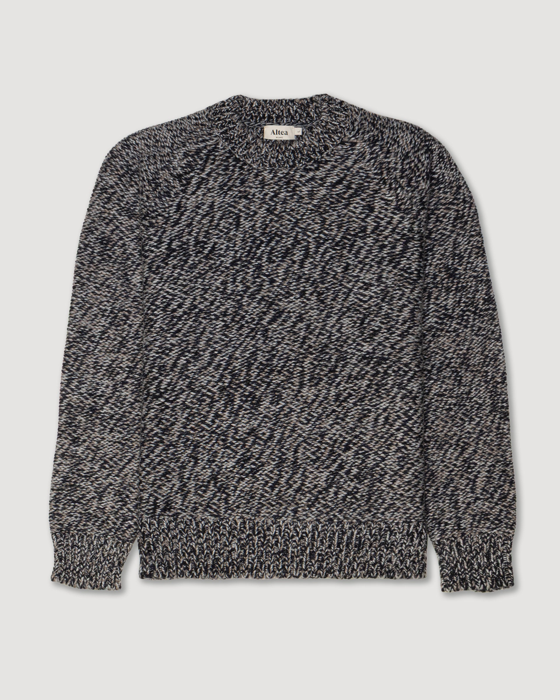 Maglia Girocollo Rasato Rovescio M/ L - TORTORA