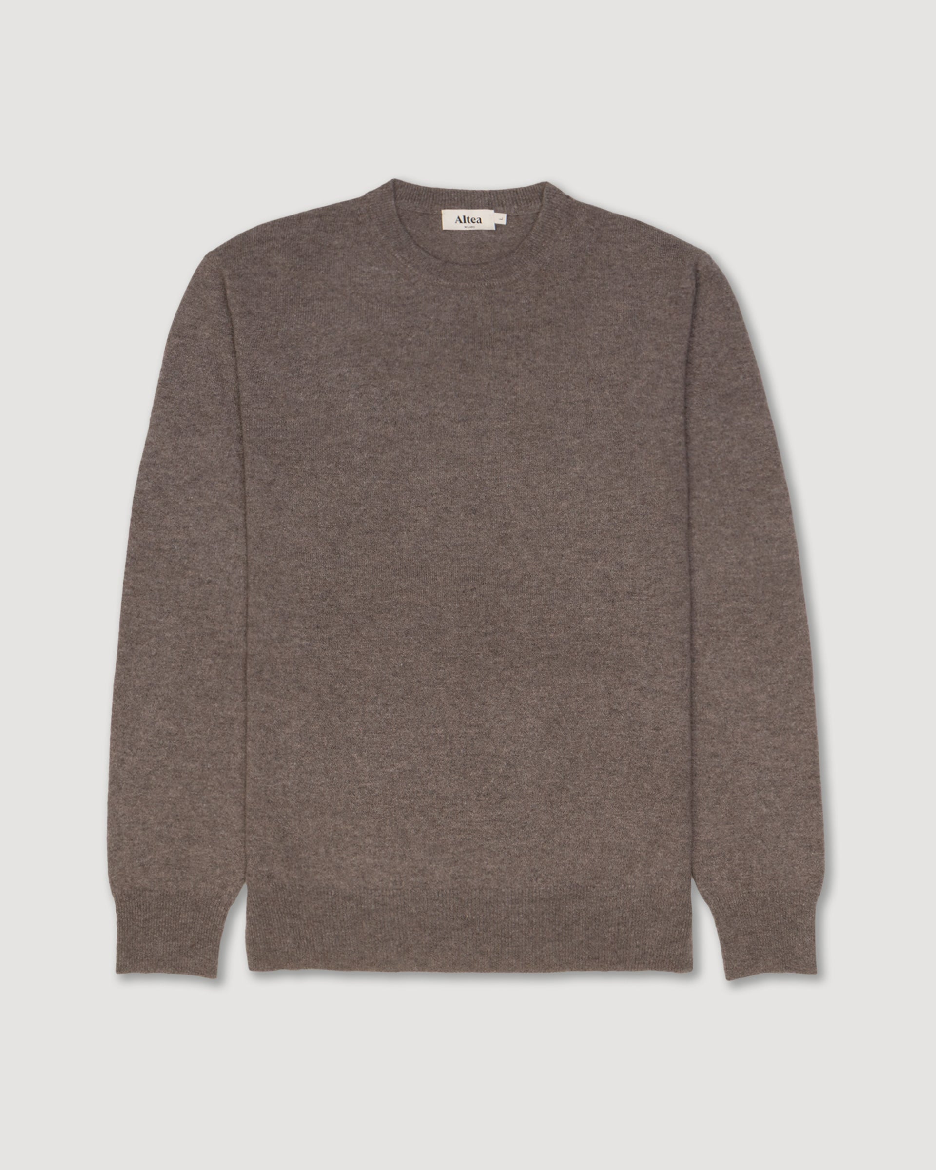 Maglia Girocollo Rasata Cashmere M/ L - TORTORA