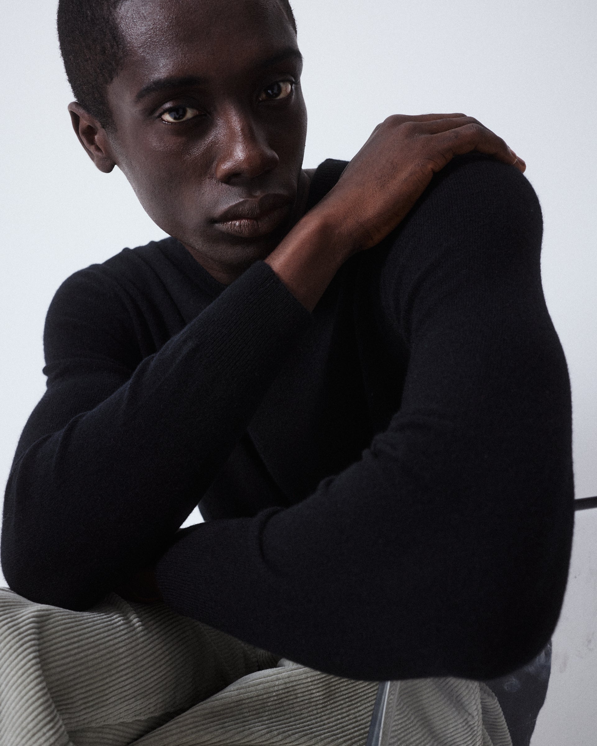 Maglia Girocollo Rasata Cashmere M/ L - NERO