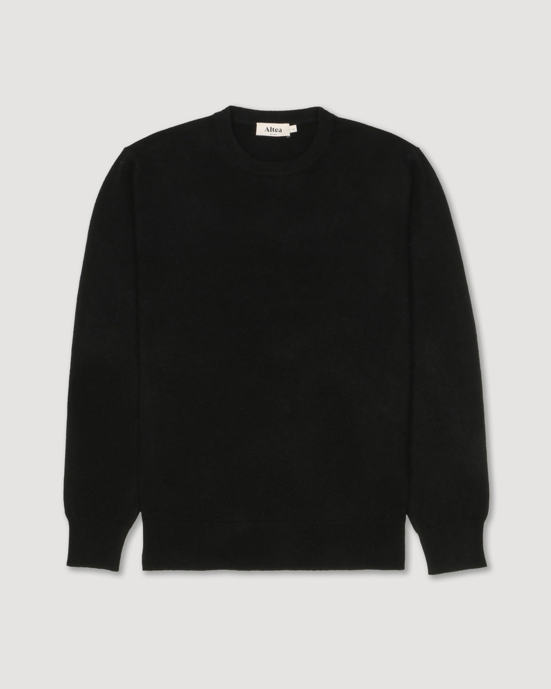 Maglia Girocollo Rasata Cashmere M/ L - NERO