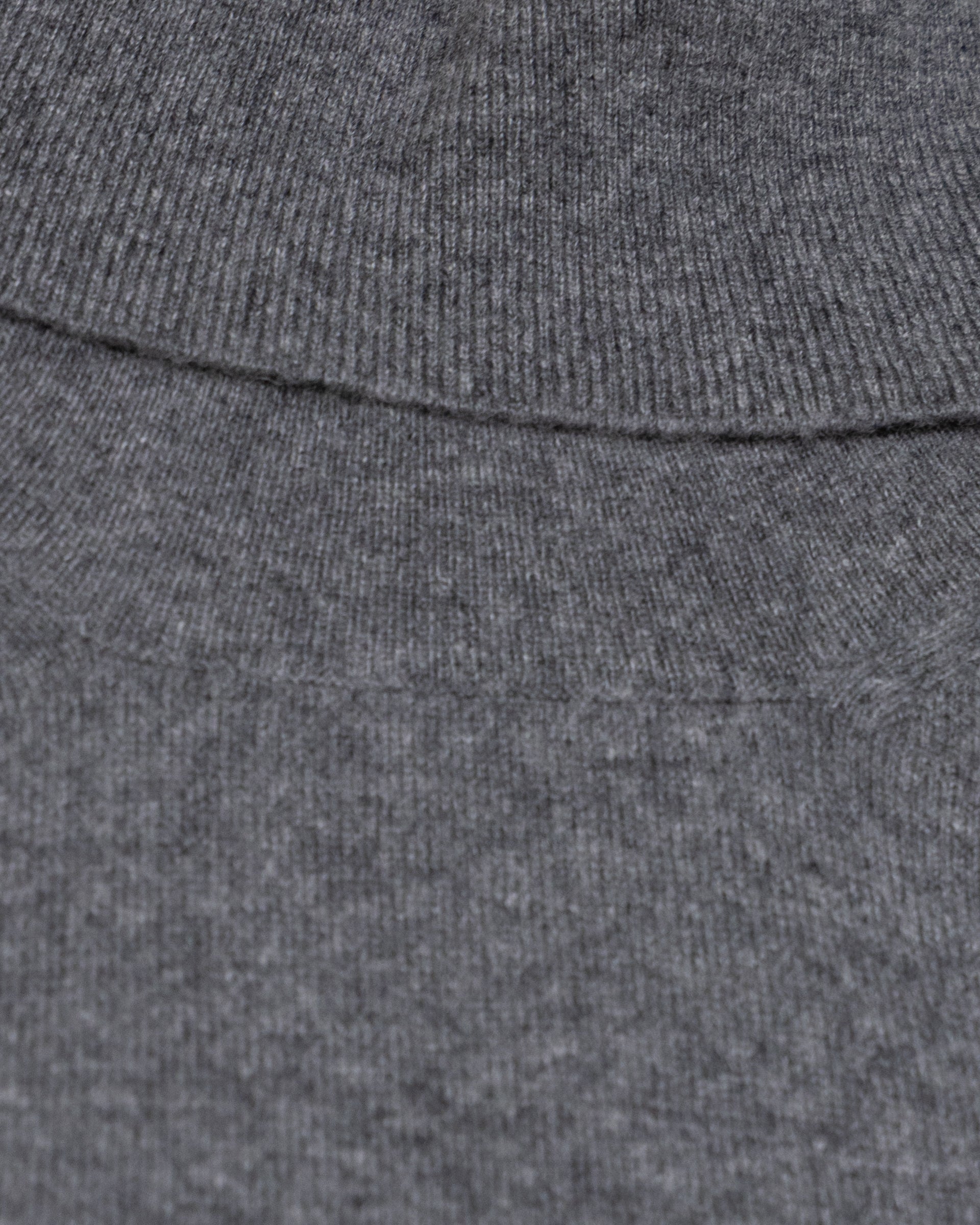 Maglia Dolcevita Rasata Cashmere M/ L - GRIGIO MEDIO