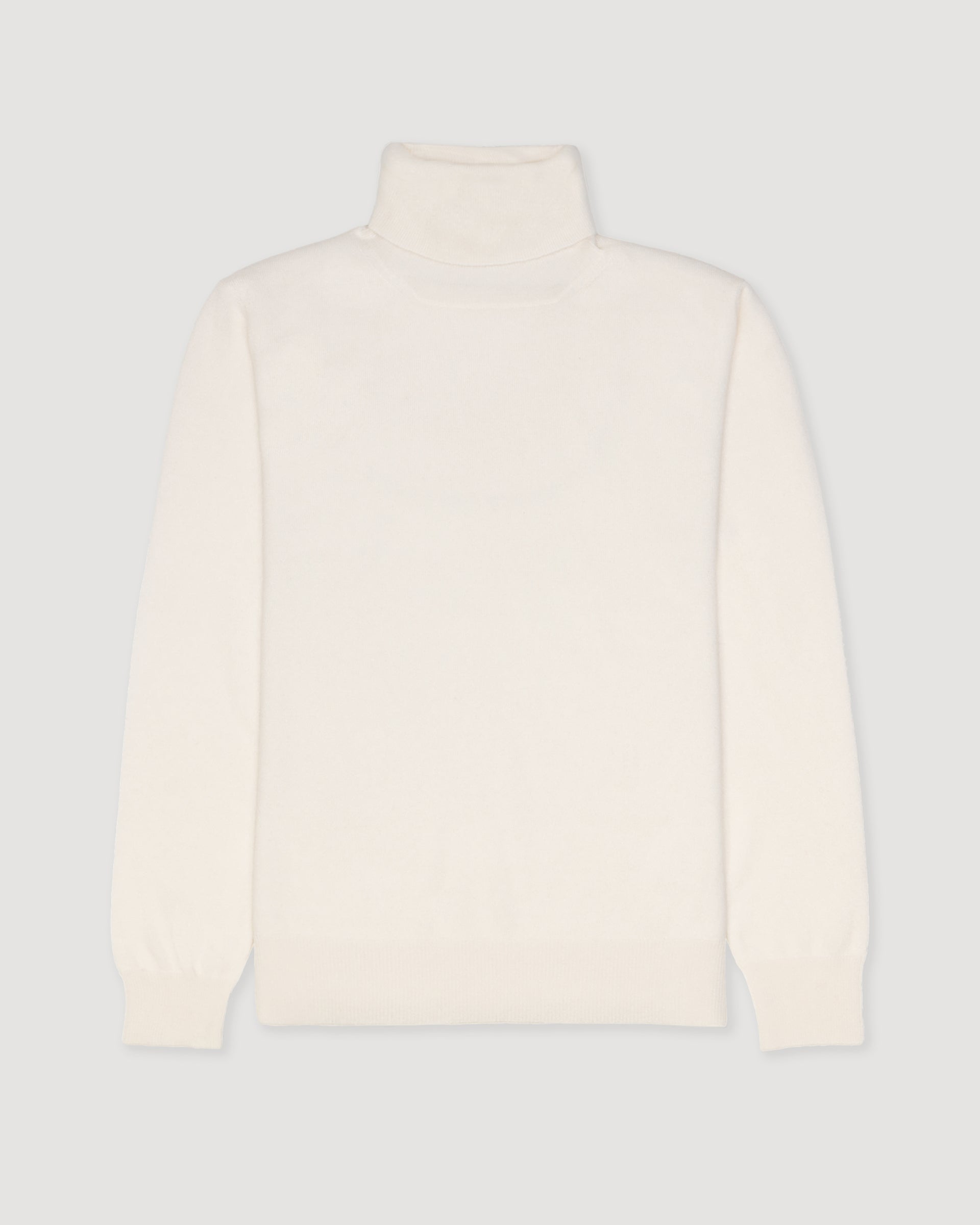 Maglia Dolcevita Rasata Cashmere M/ L - PANNA