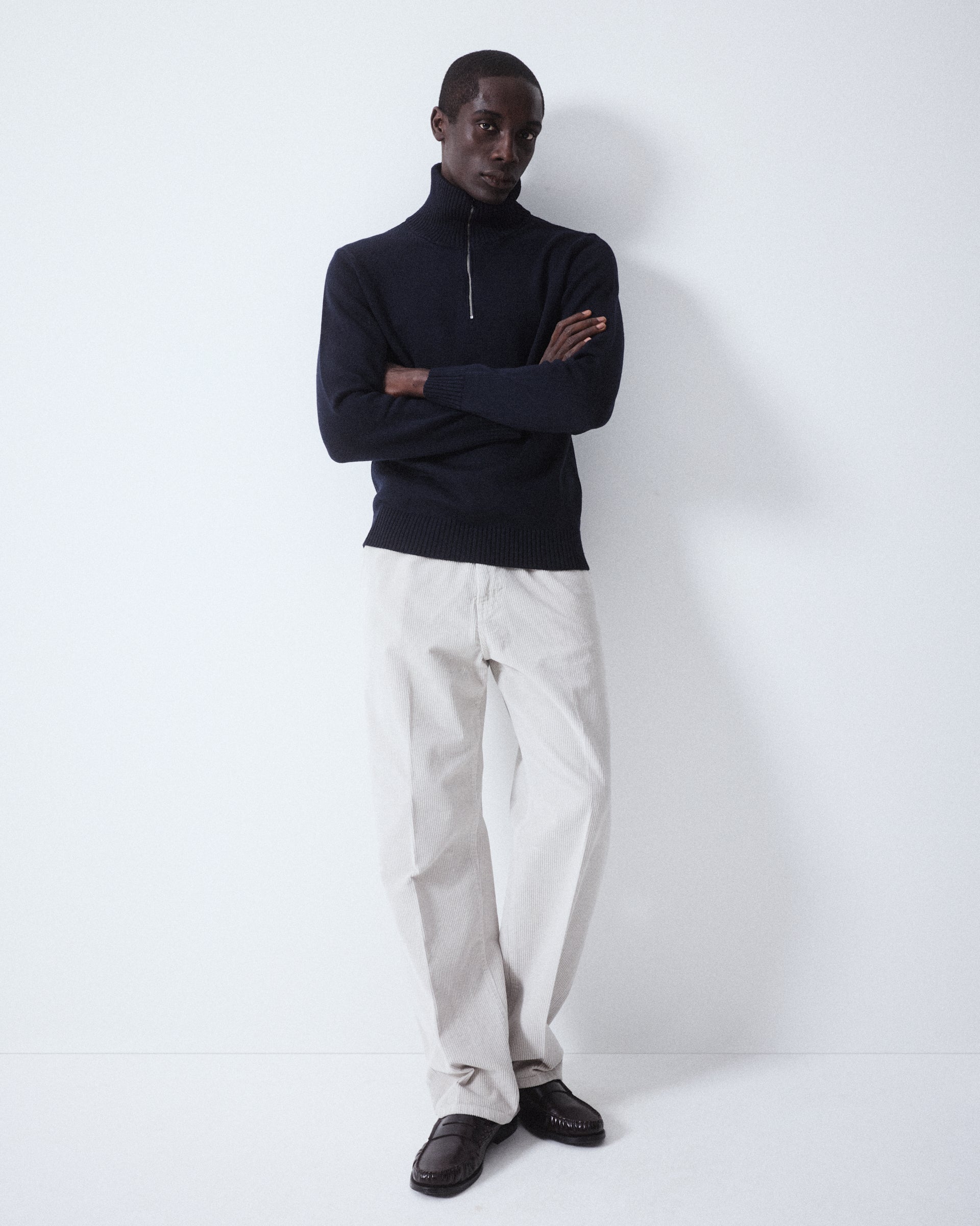 Maglia Camionair Merino Rasata M/ L - NAVY