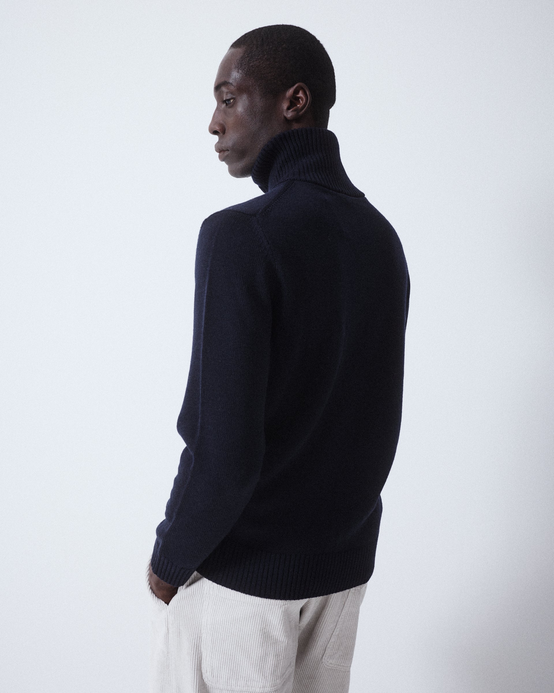 Maglia Camionair Merino Rasata M/ L - NAVY