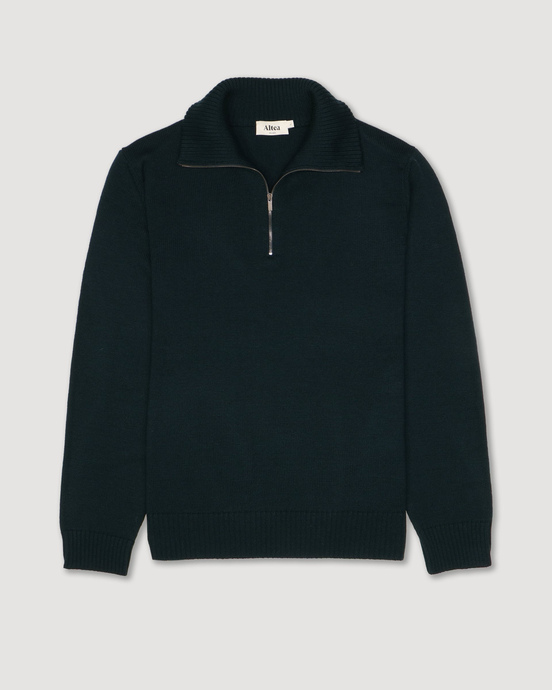 Maglia Camionair Merino Rasata M/ L - VERDE BOTTIGLIA