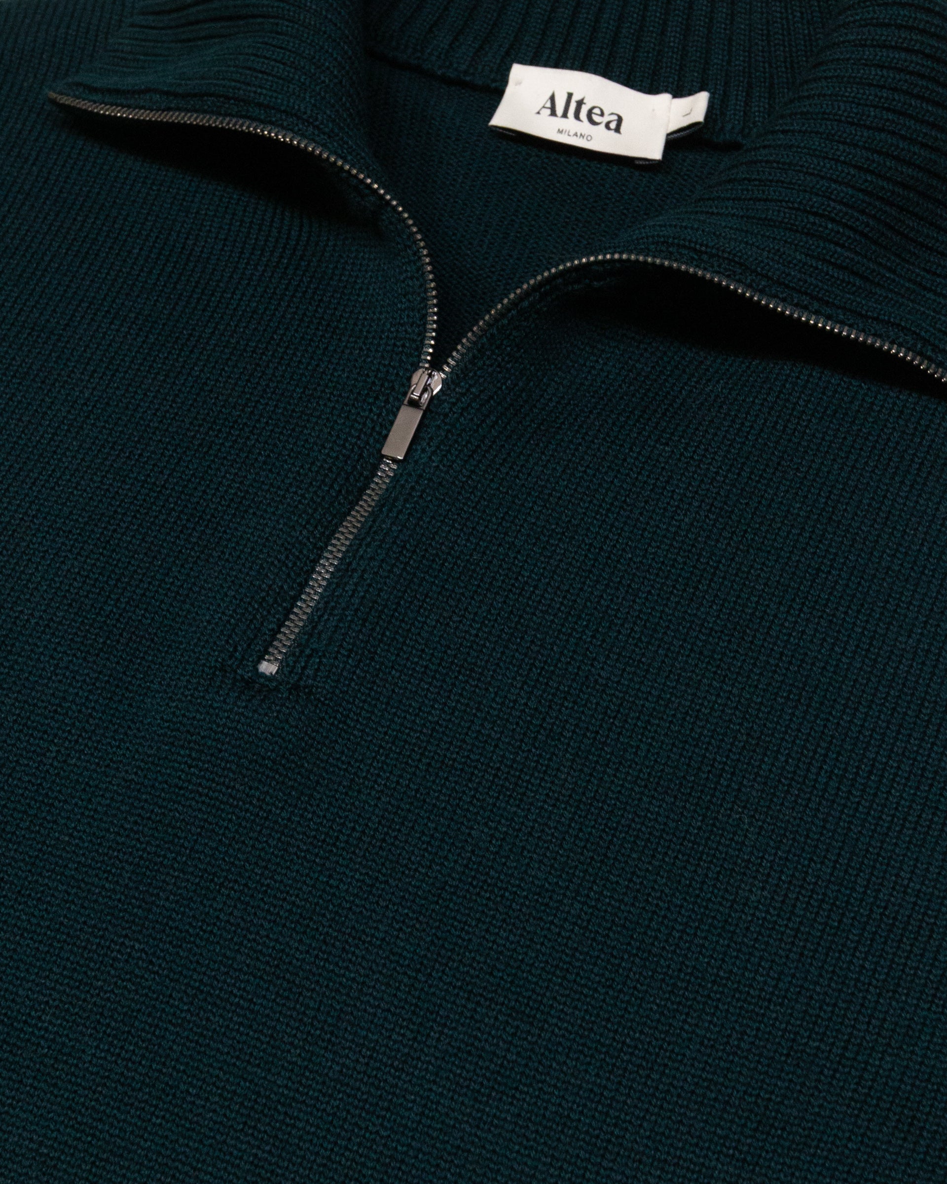 Maglia Camionair Merino Rasata M/ L - VERDE BOTTIGLIA