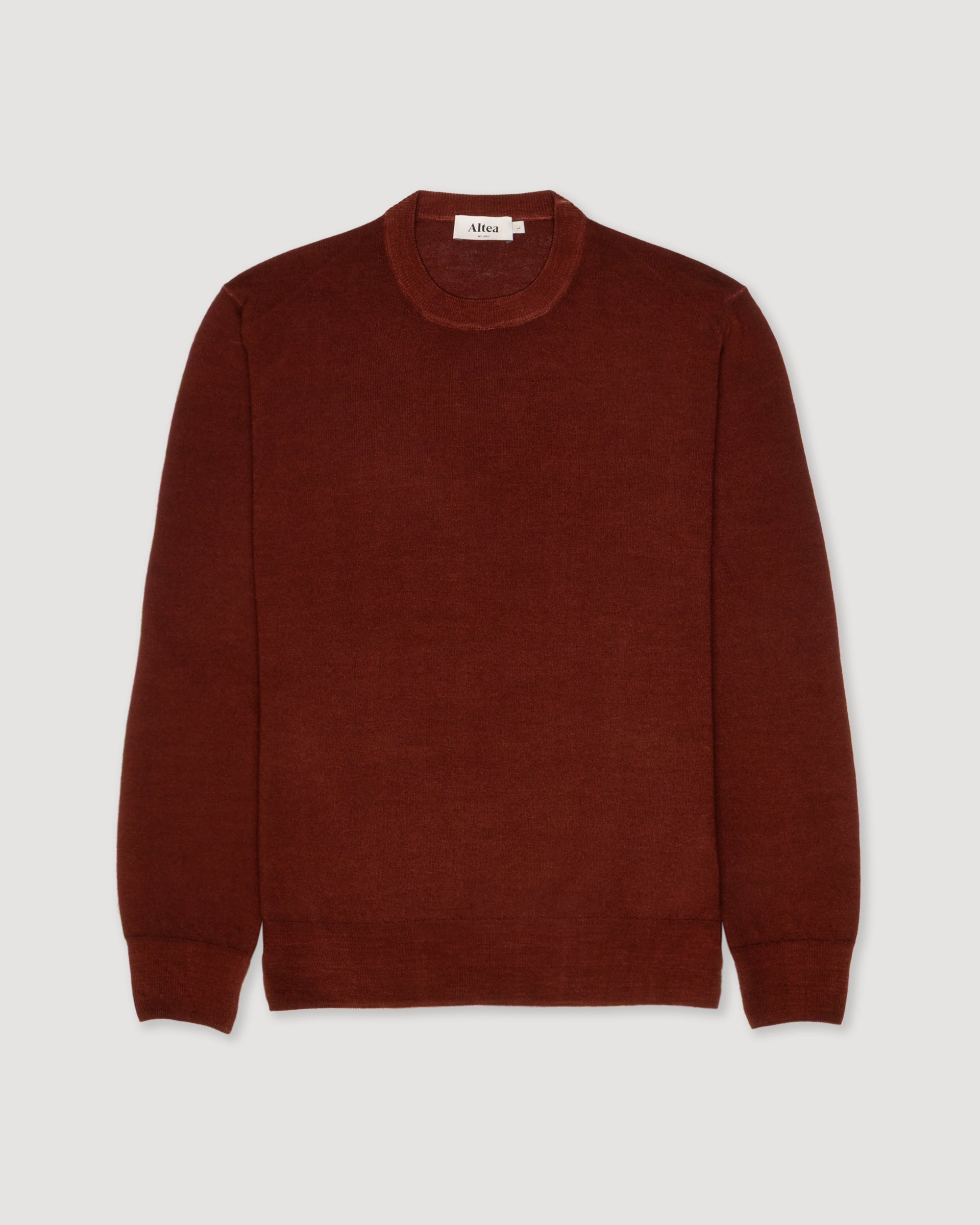 Magl. Girocollo Merino Rasata M/l T. Ca. - COTTO