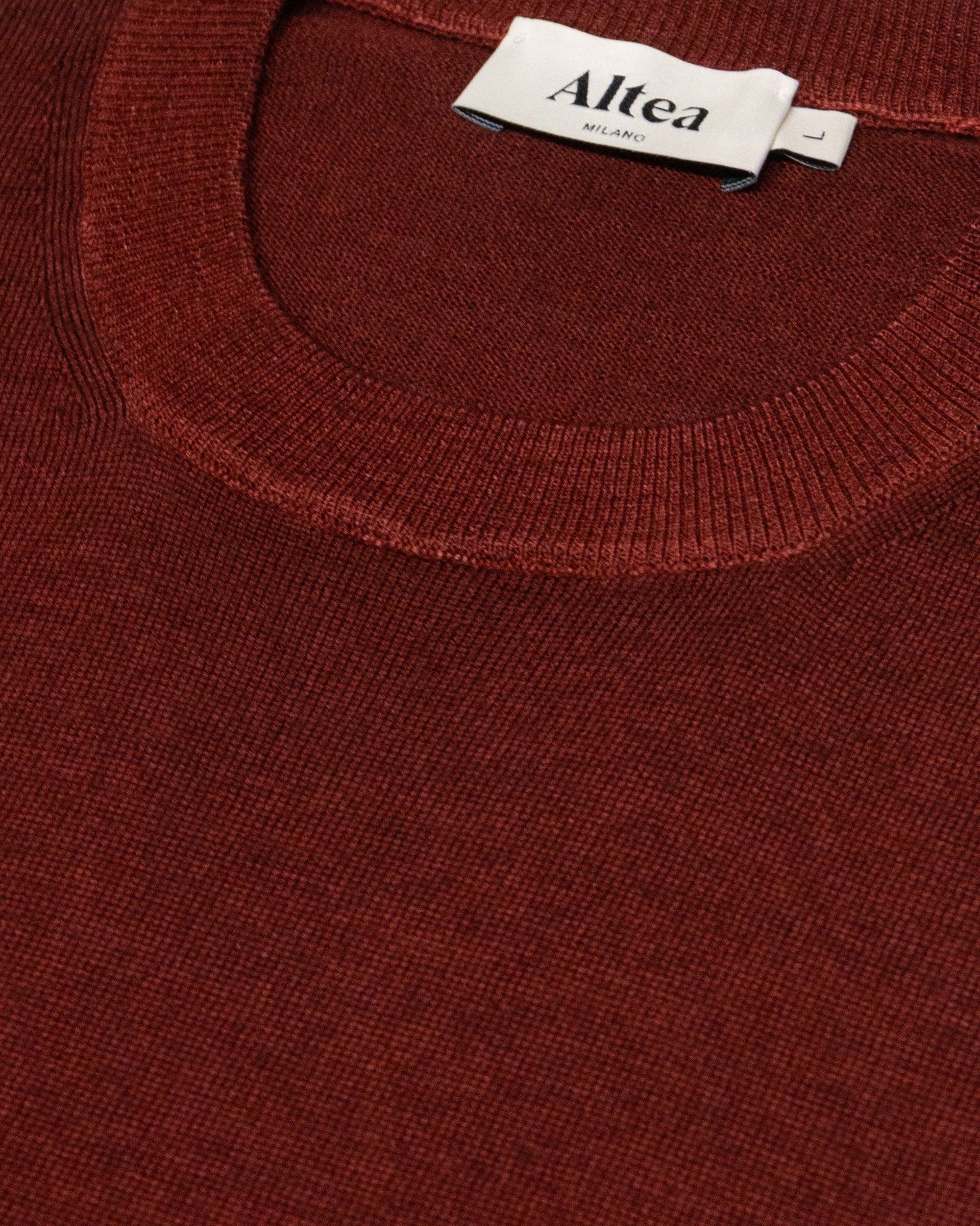 Magl. Girocollo Merino Rasata M/l T. Ca. - COTTO