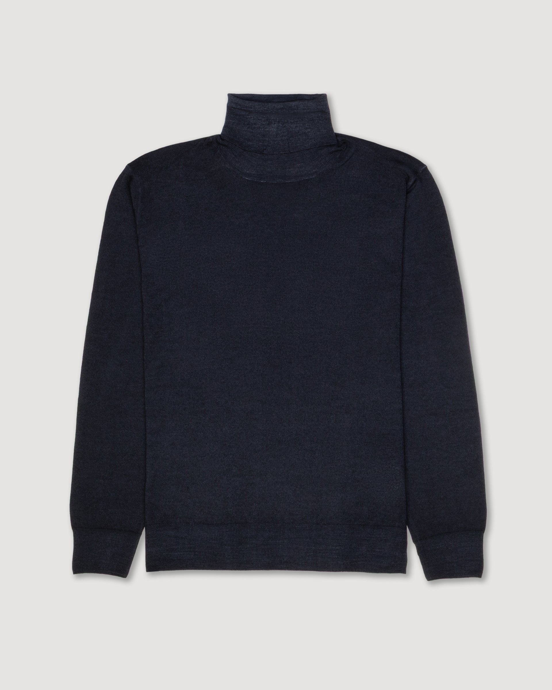 Magl. Dolcevita Merino Rasata M/l T. Ca. - NAVY