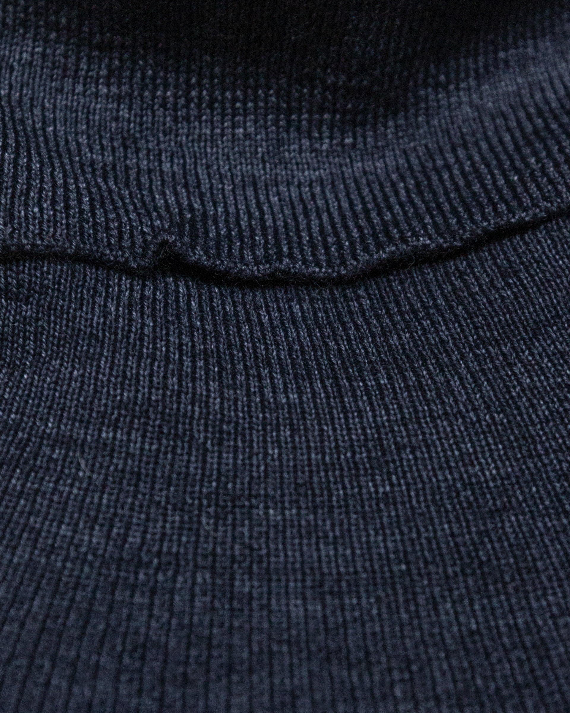 Magl. Dolcevita Merino Rasata M/l T. Ca. - NAVY