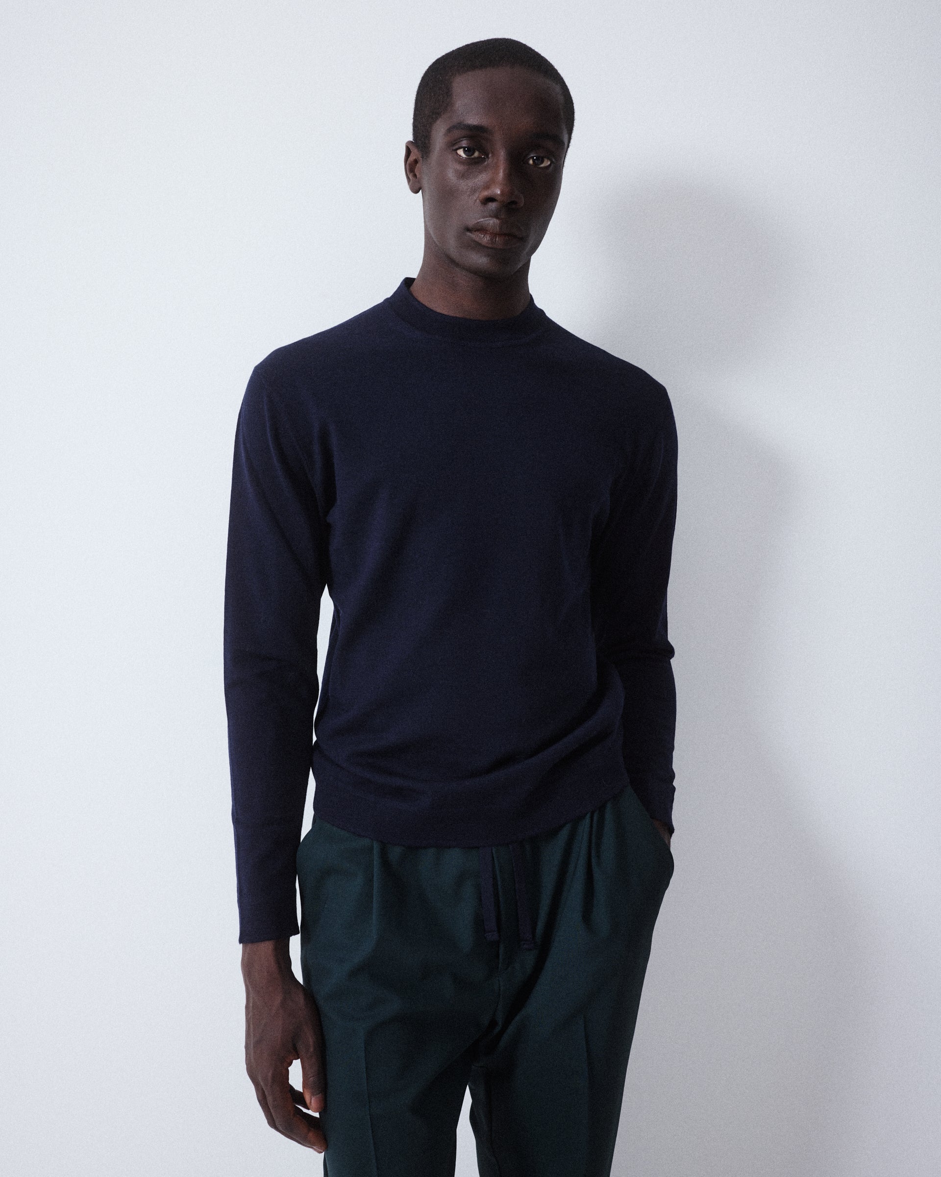 Maglia Girocollo Rasato M/ L - NAVY