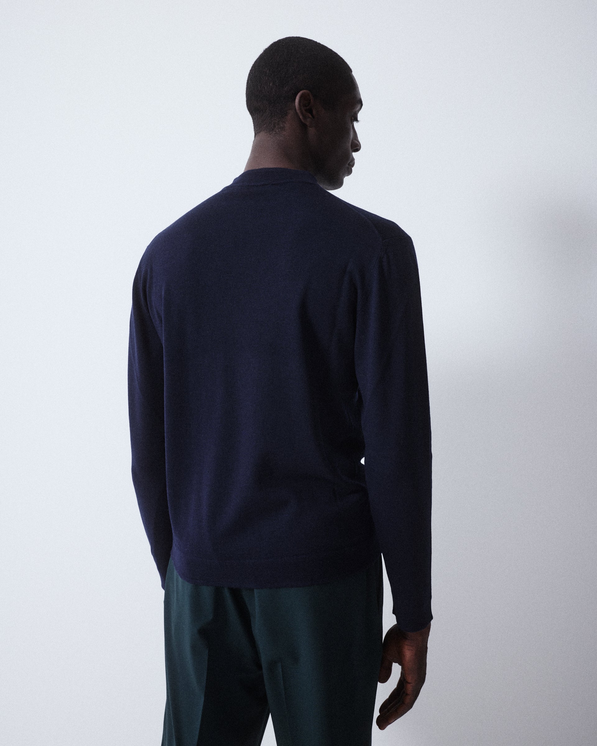 Maglia Girocollo Rasato M/ L - NAVY