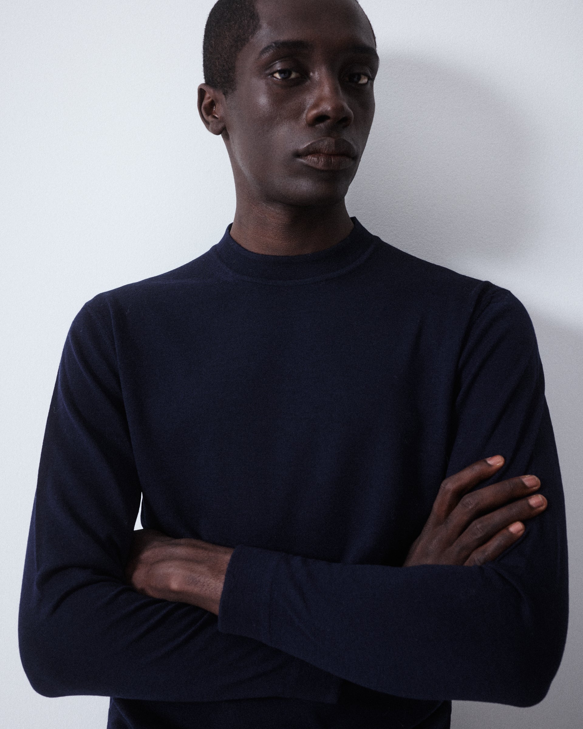 Maglia Girocollo Rasato M/ L - NAVY