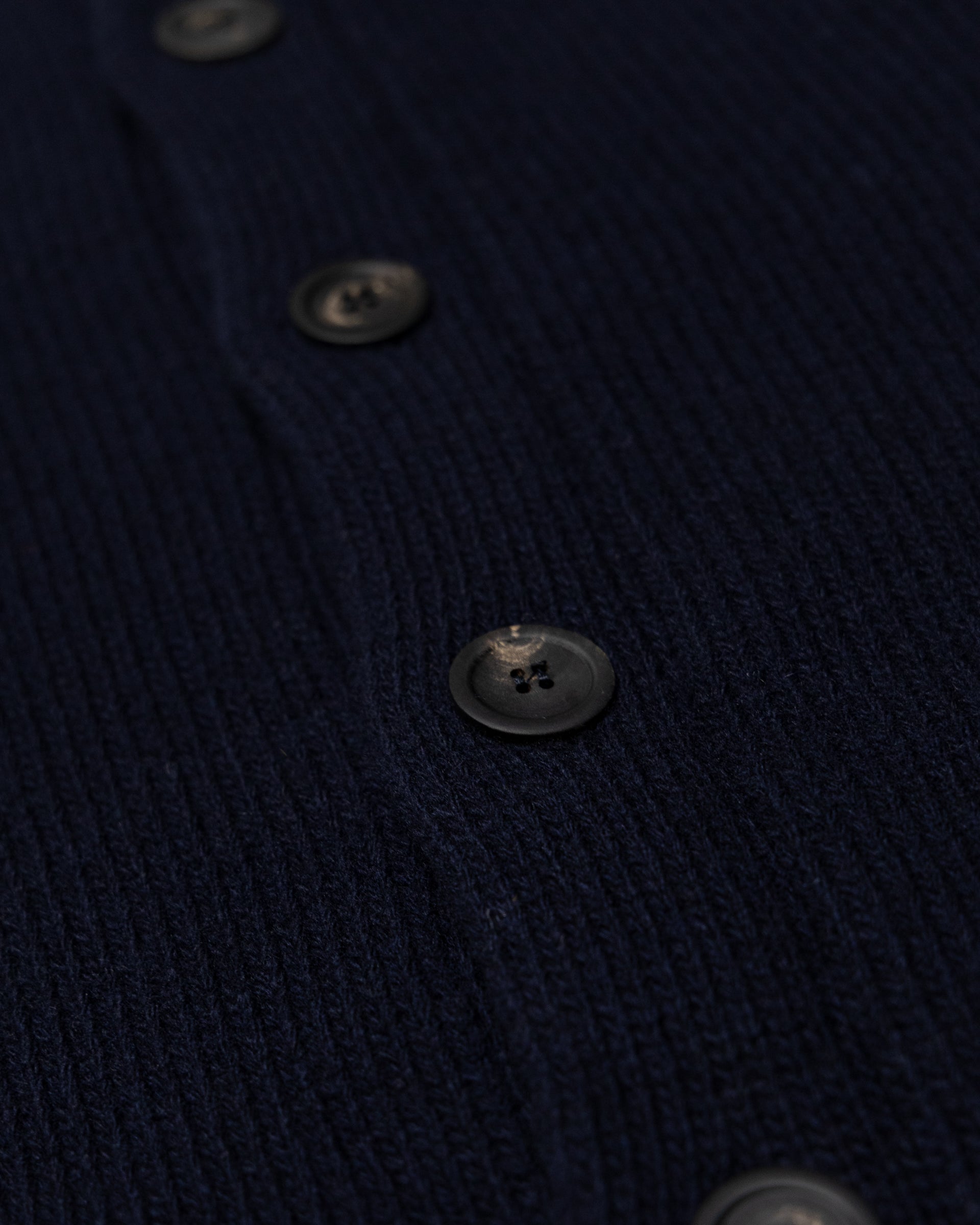 Giubbino Maglia Rasata Con Bottoni M/ L - NAVY