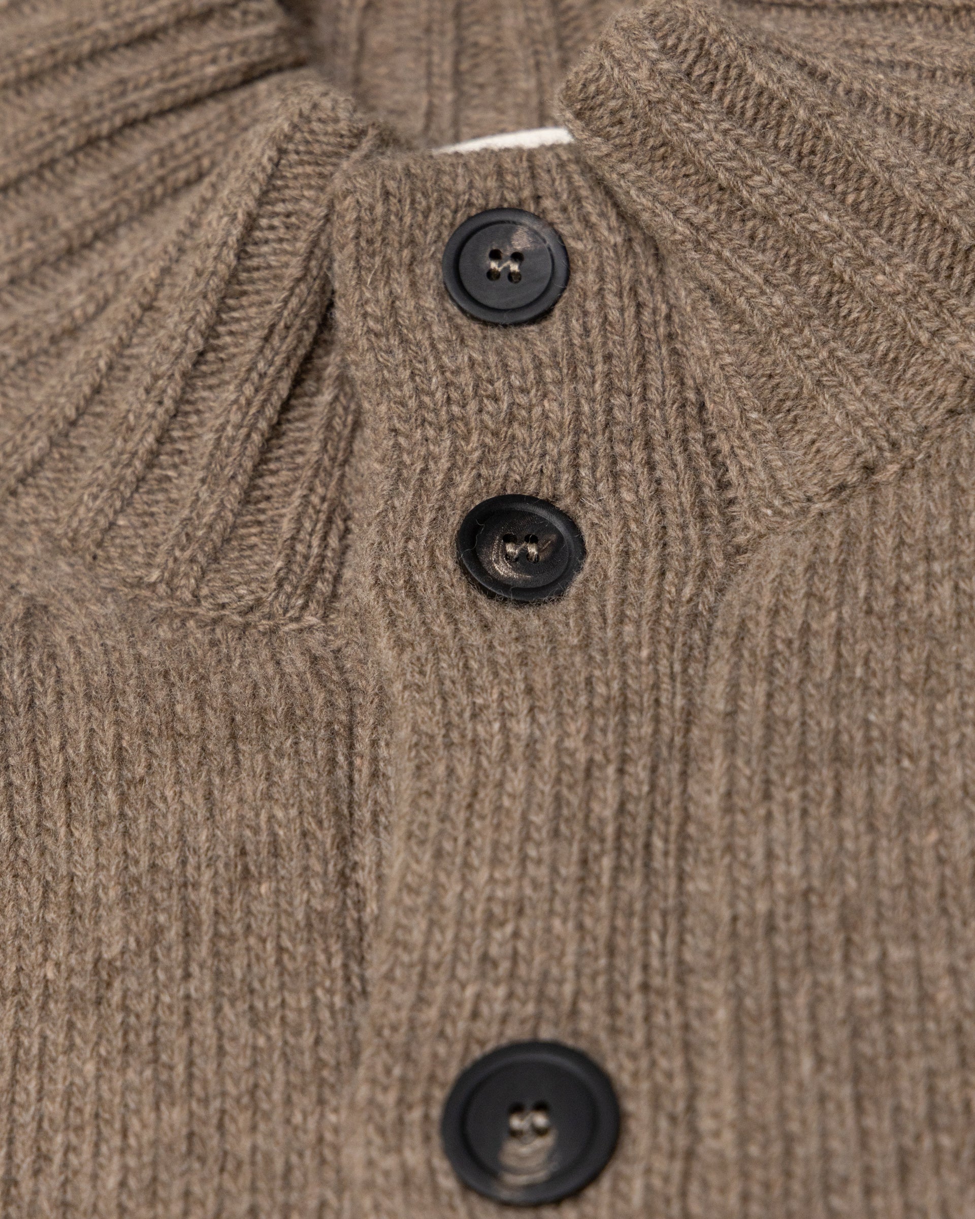 Giubbino Maglia Rasata Con Bottoni M/ L - TORTORA