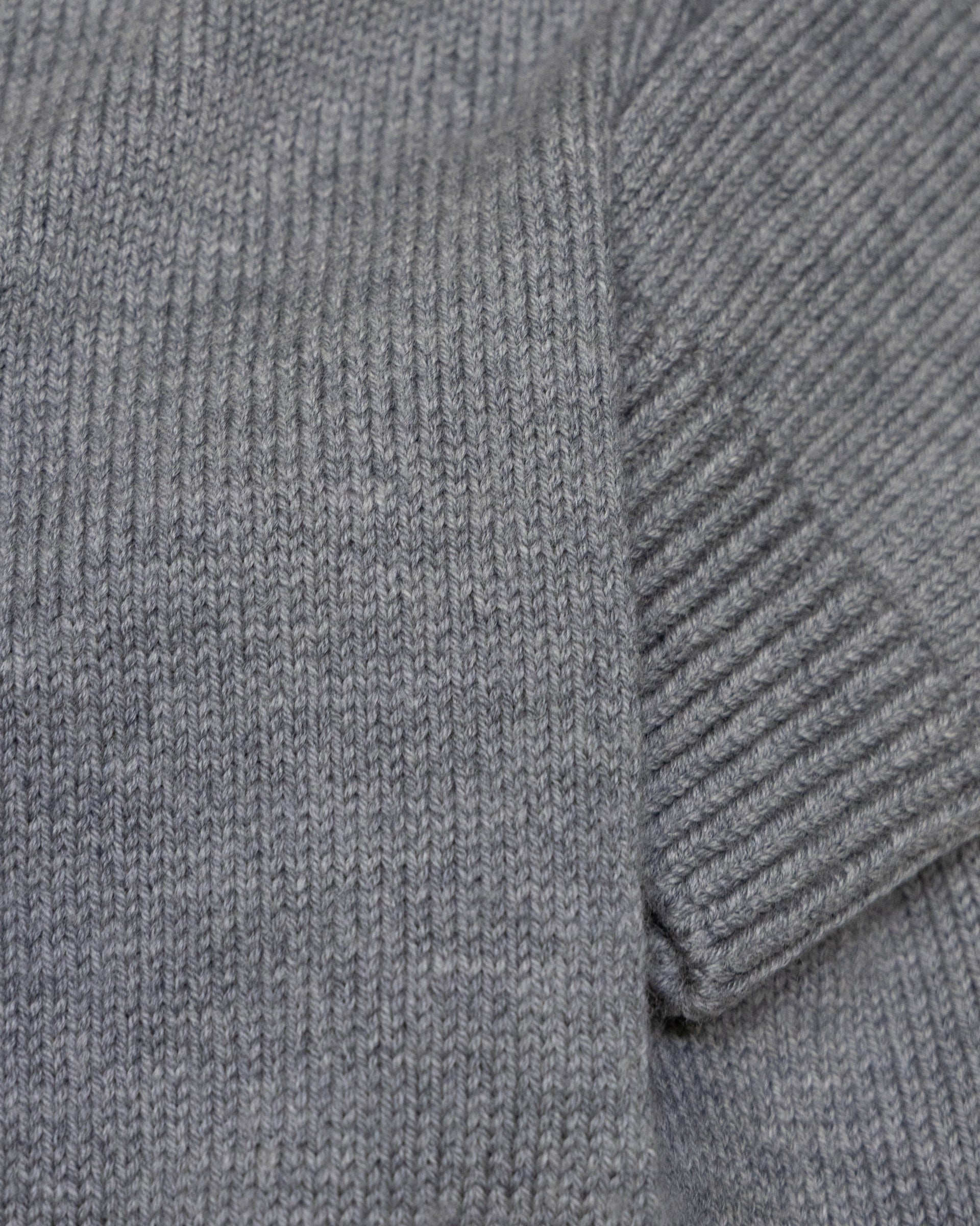 Cardigan Maglia Rasato M/ L - GRIGIO CHIARO