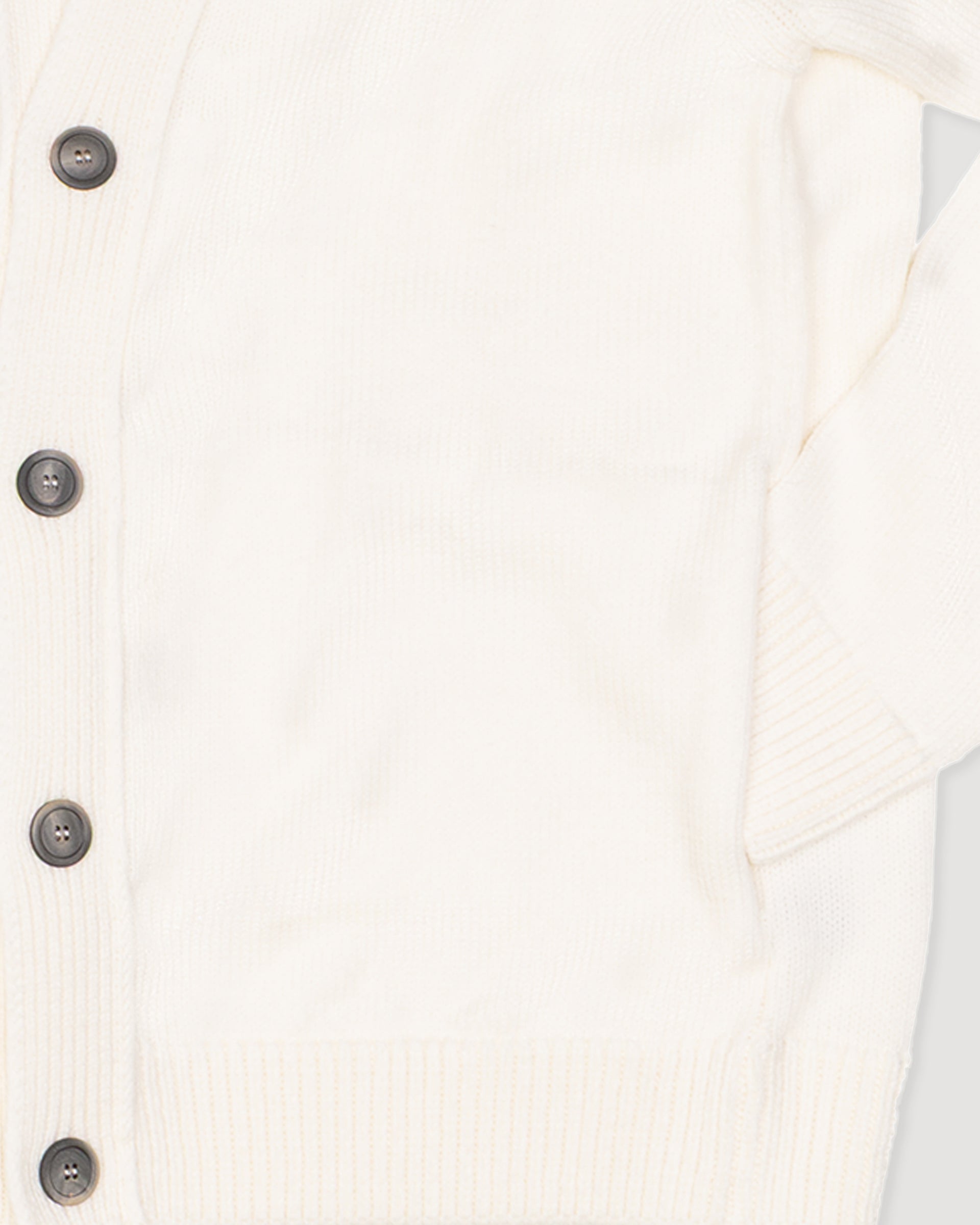 Cardigan Maglia Rasato M/ L - PANNA