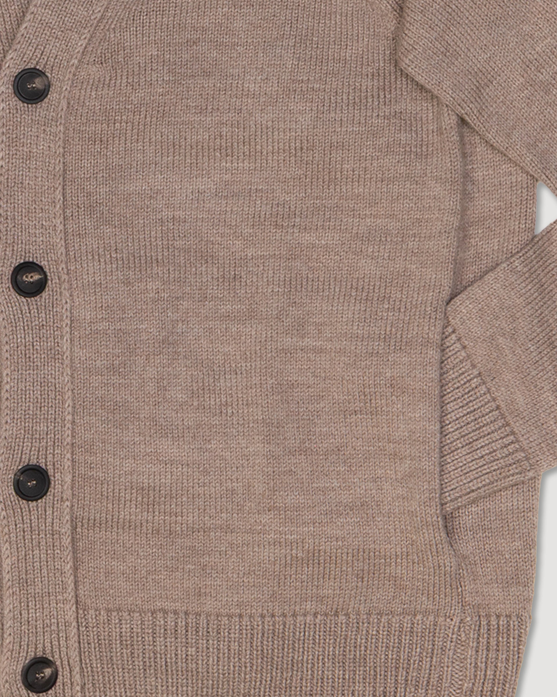 Cardigan Maglia Rasato M/ L - MASTICE
