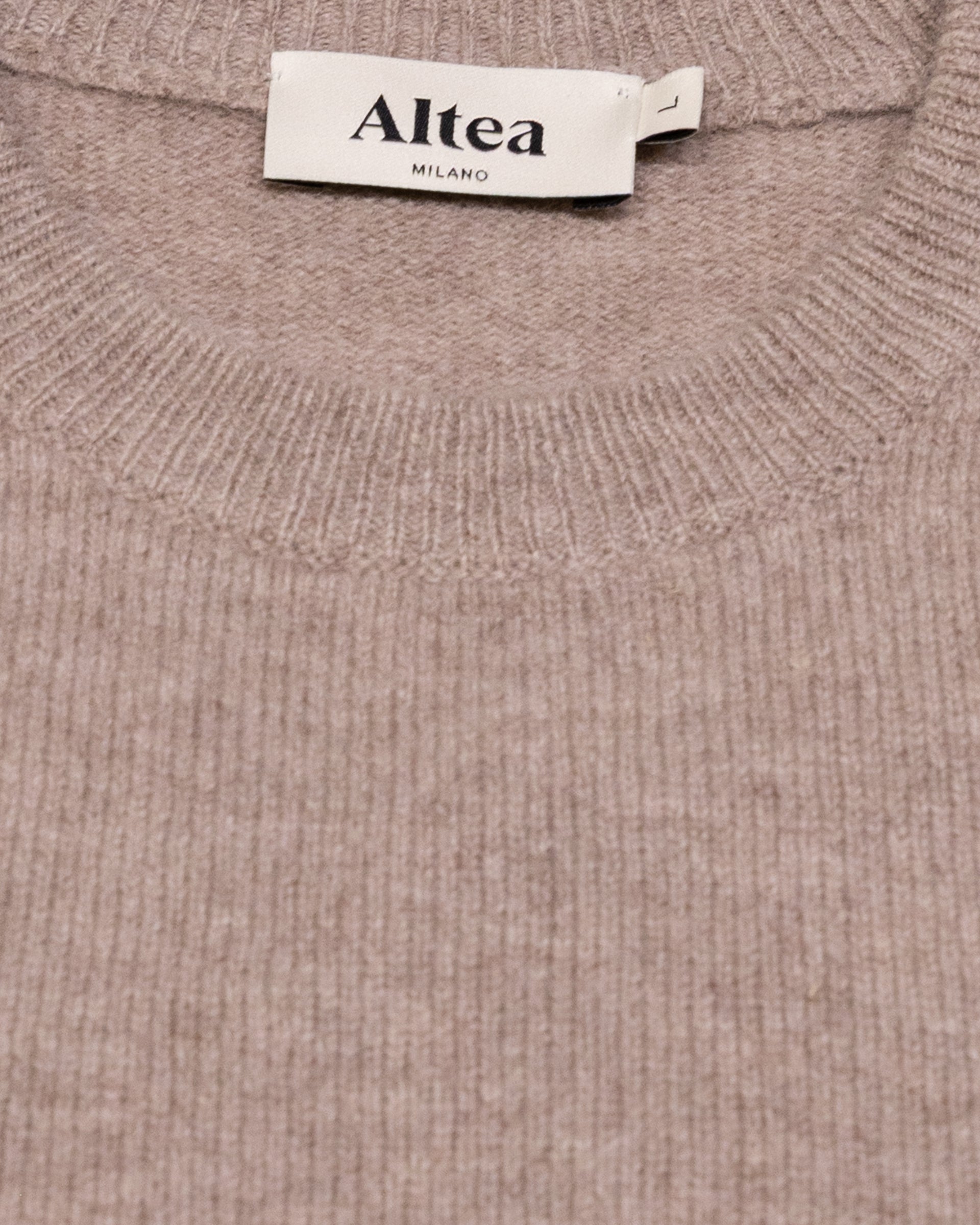 Maglia Girocollo Rasata M/ L - TORTORA