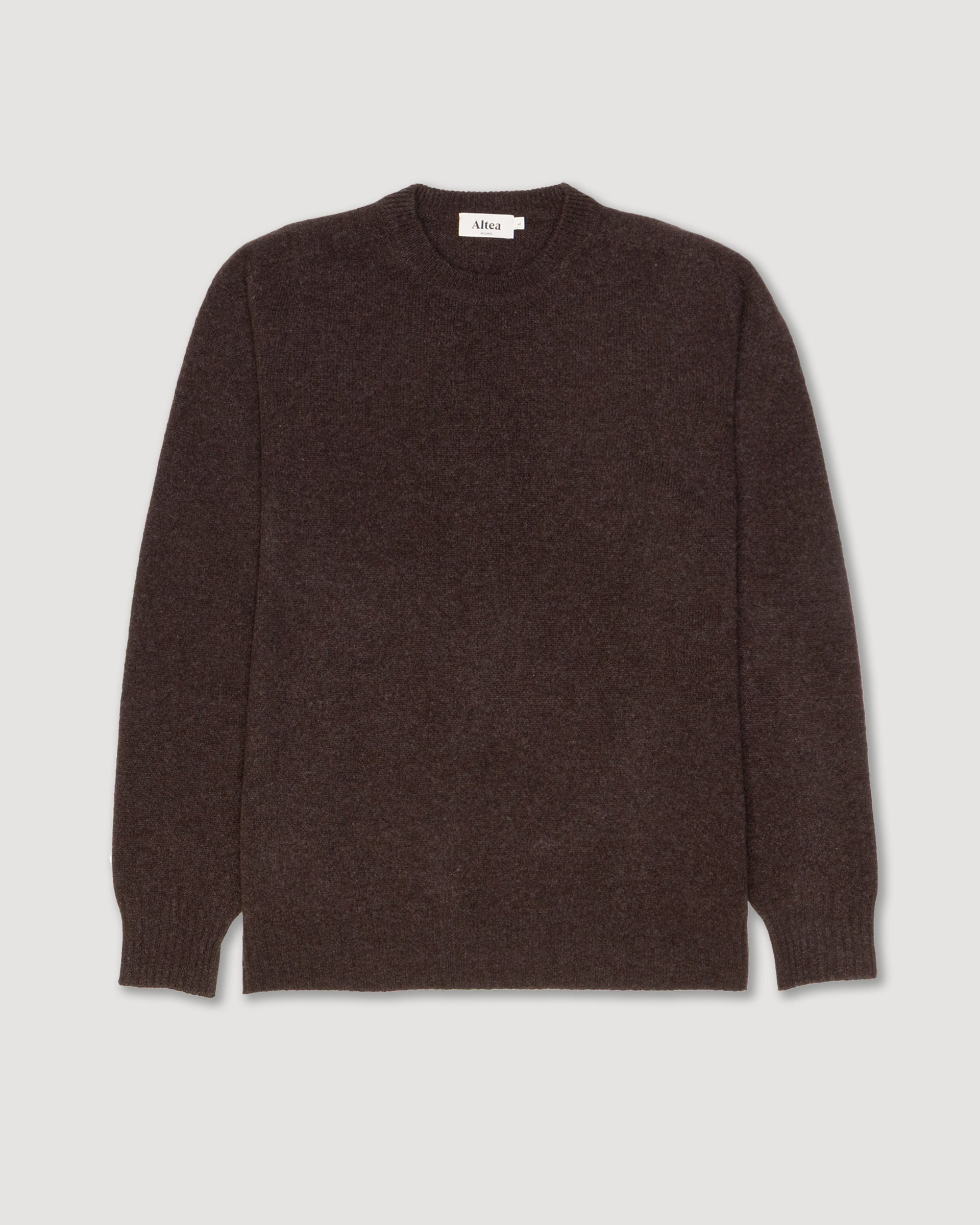 Maglia Girocollo Rasata M/ L - MARRONE