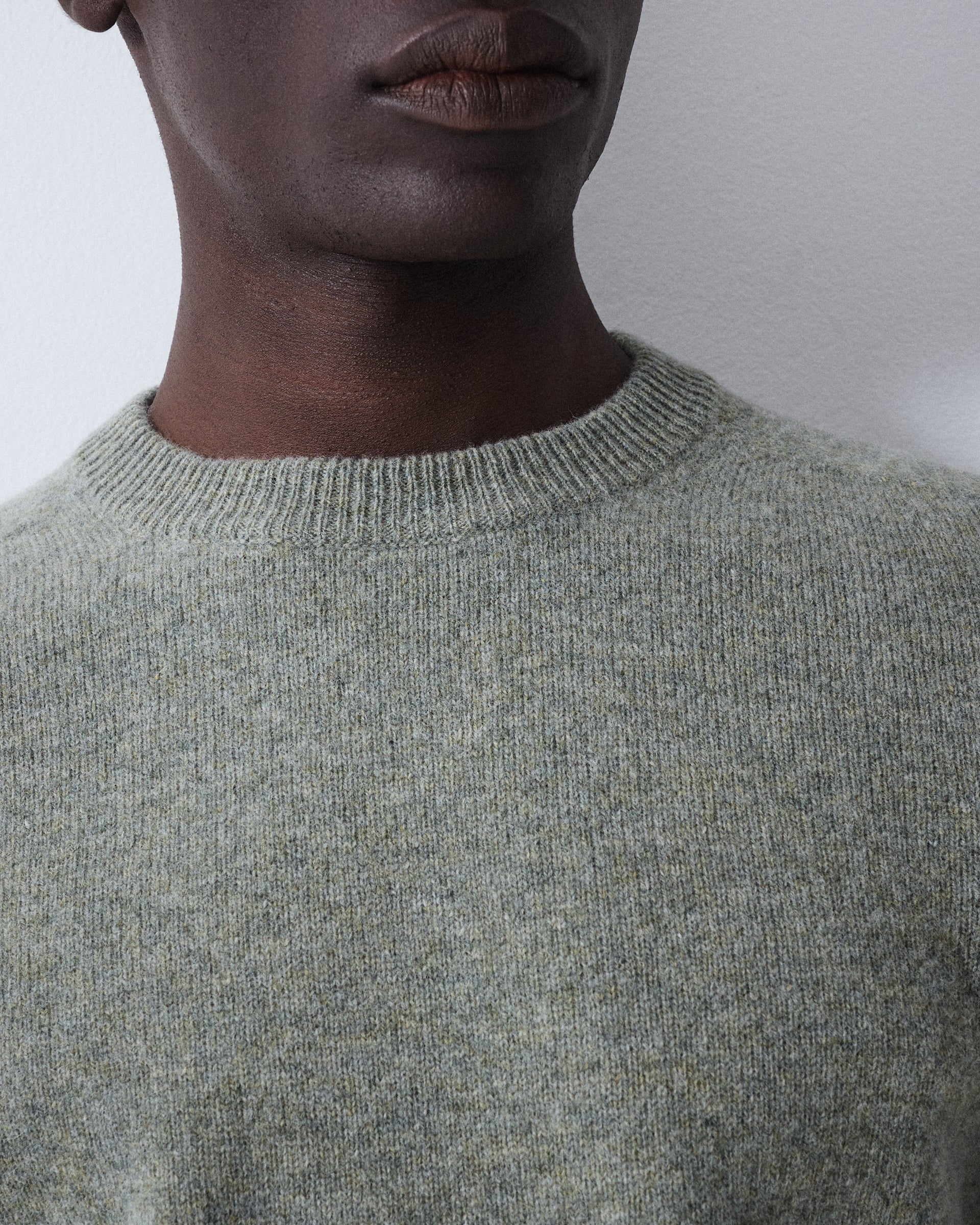 Maglia Girocollo Rasata M/ L - SALVIA