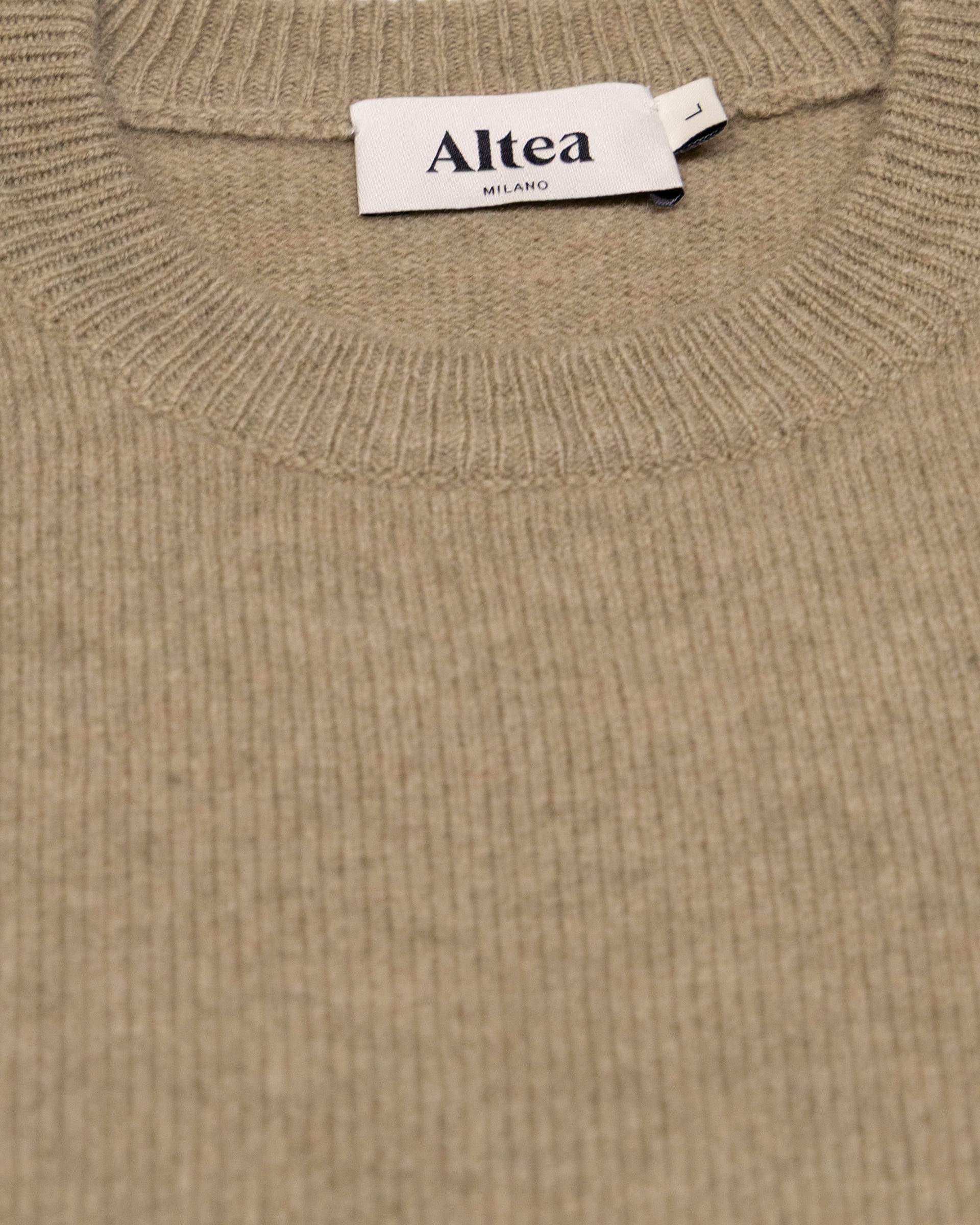 Maglia Girocollo Rasata M/ L - MUSTARD