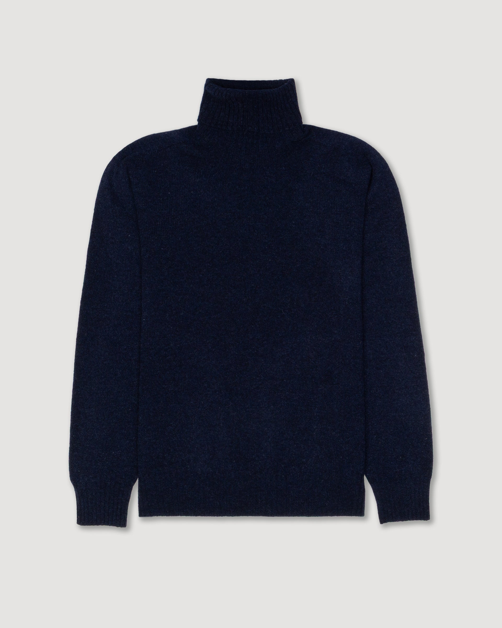 Maglia Dolcevita Rasata M/ L - NAVY