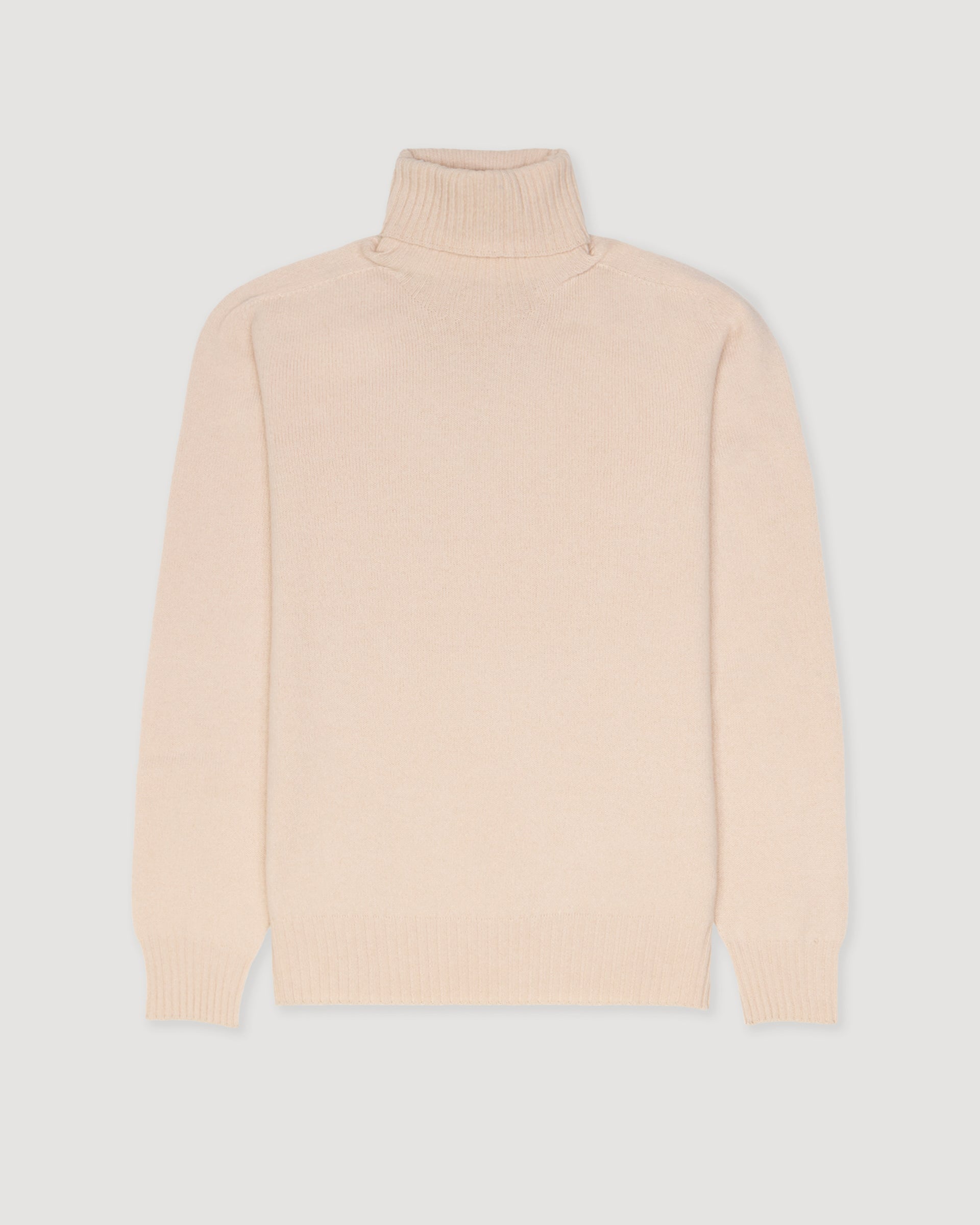 Maglia Dolcevita Rasata M/ L - BEIGE