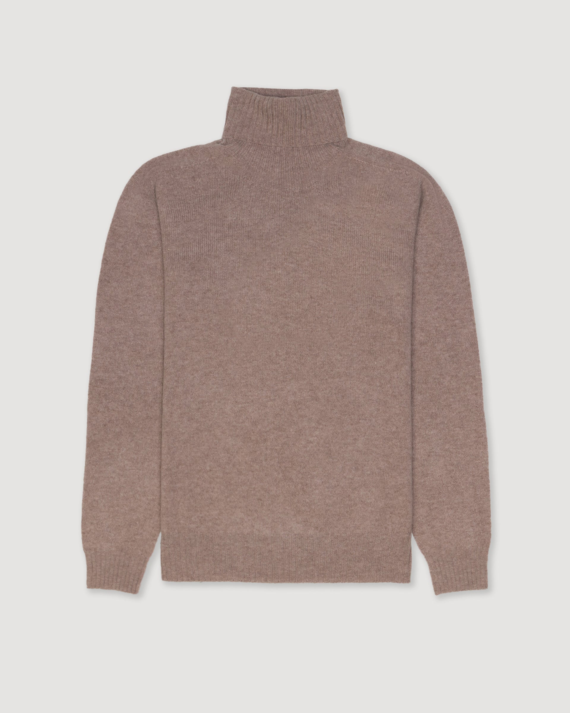 Maglia Dolcevita Rasata M/ L - TORTORA