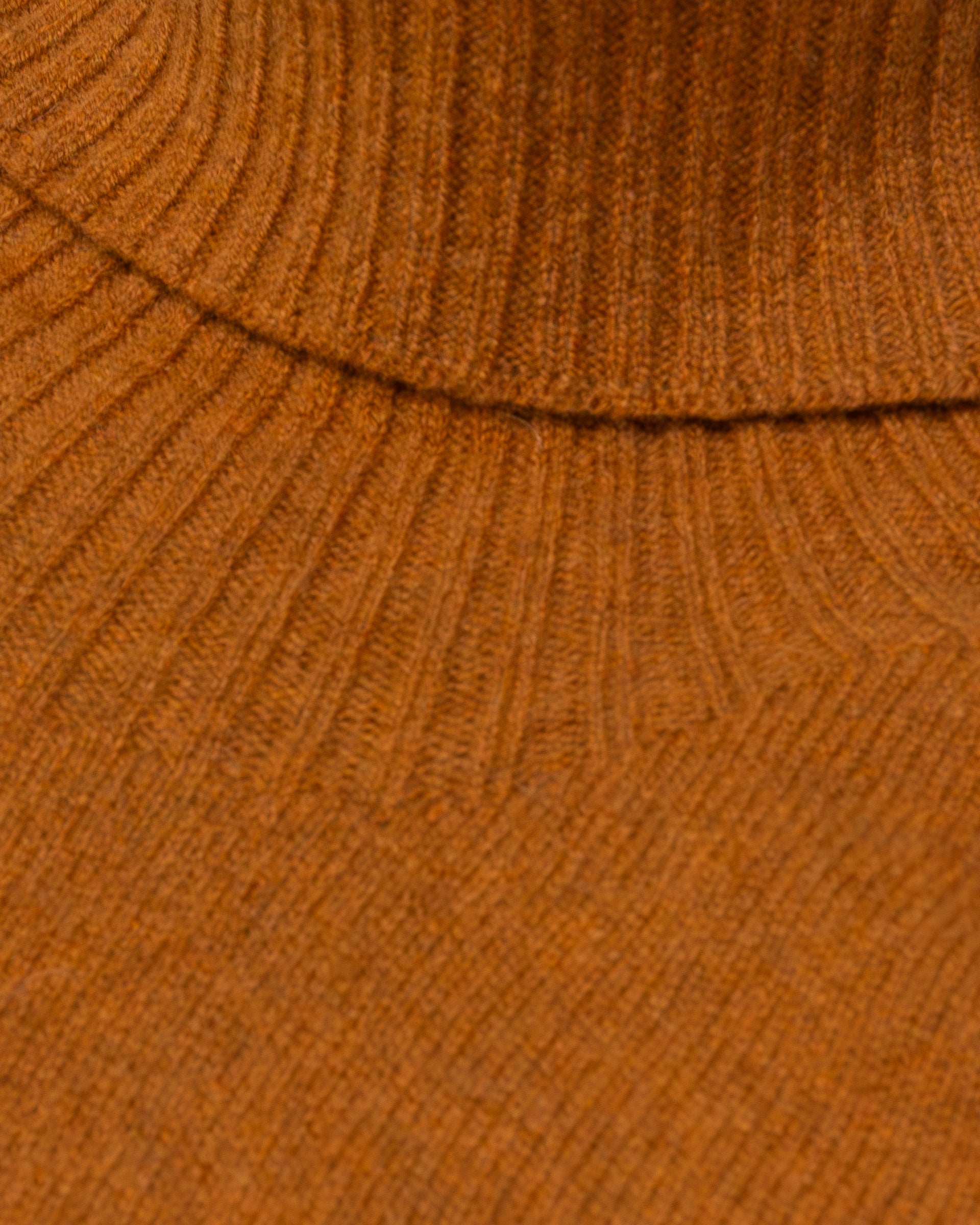 Maglia Dolcevita Rasata M/ L - RUST