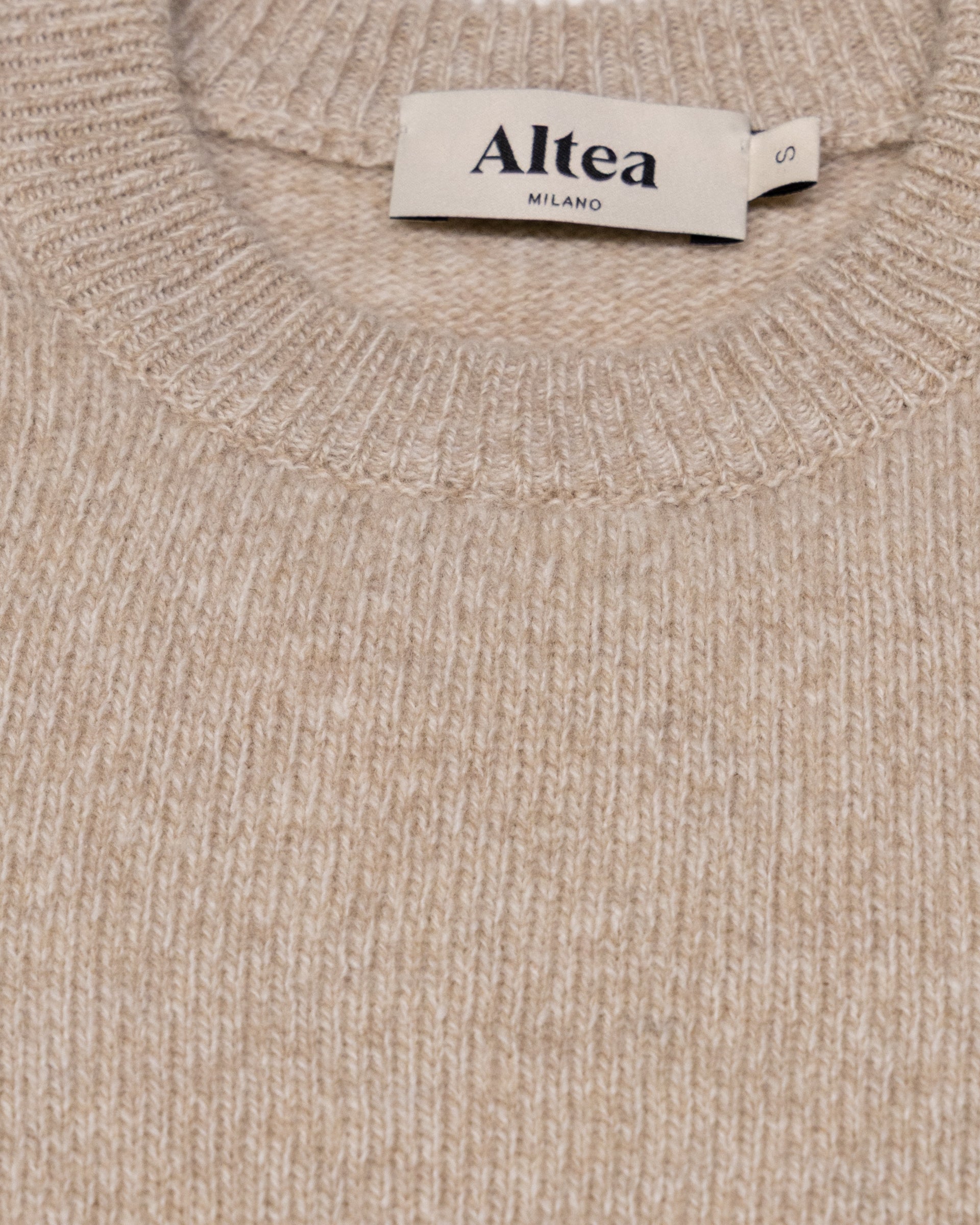 Maglia Girocollo Rasata Misto Ws M/ L - BEIGE