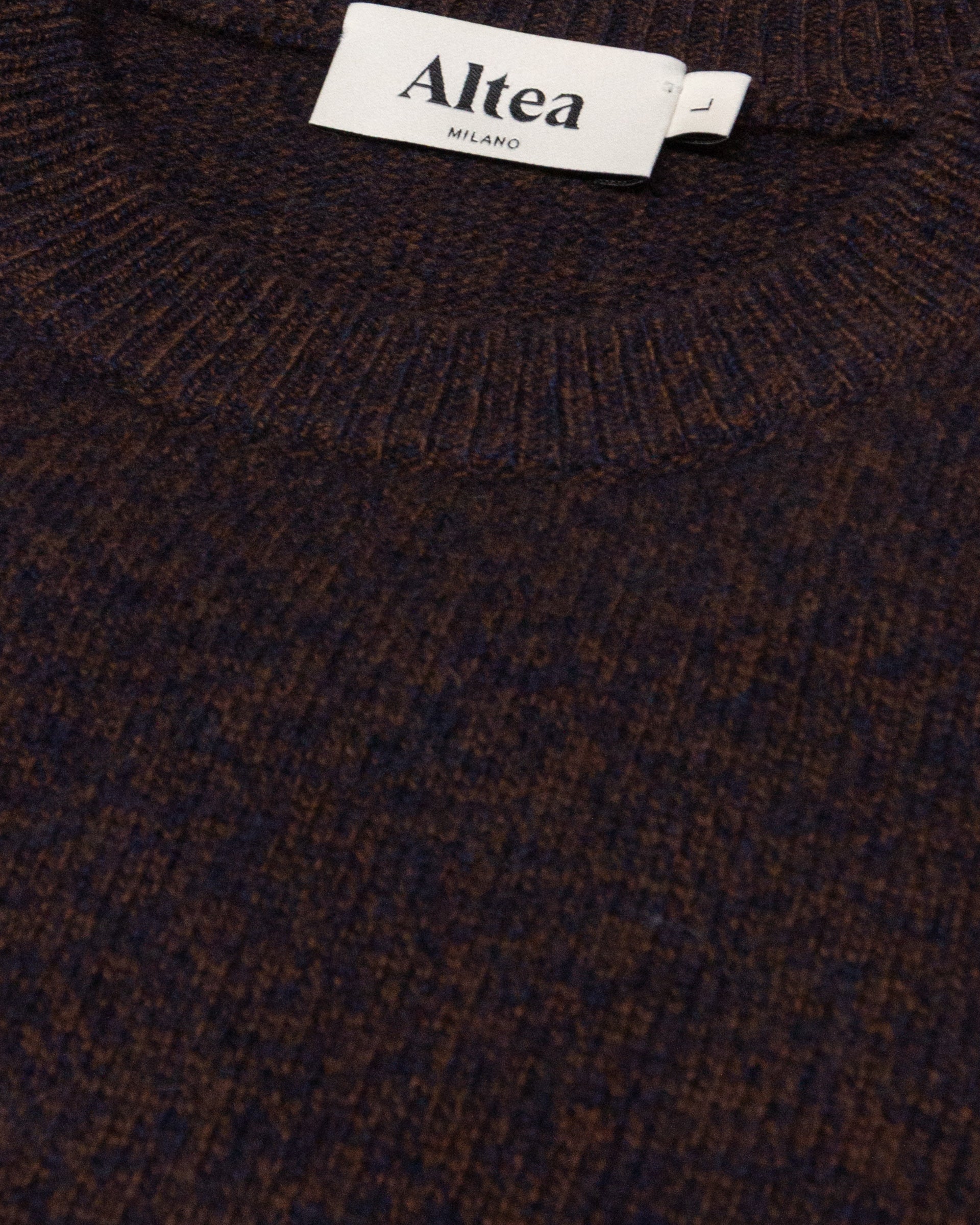 Maglia Girocollo Rasata Misto Ws M/ L - MARRONE