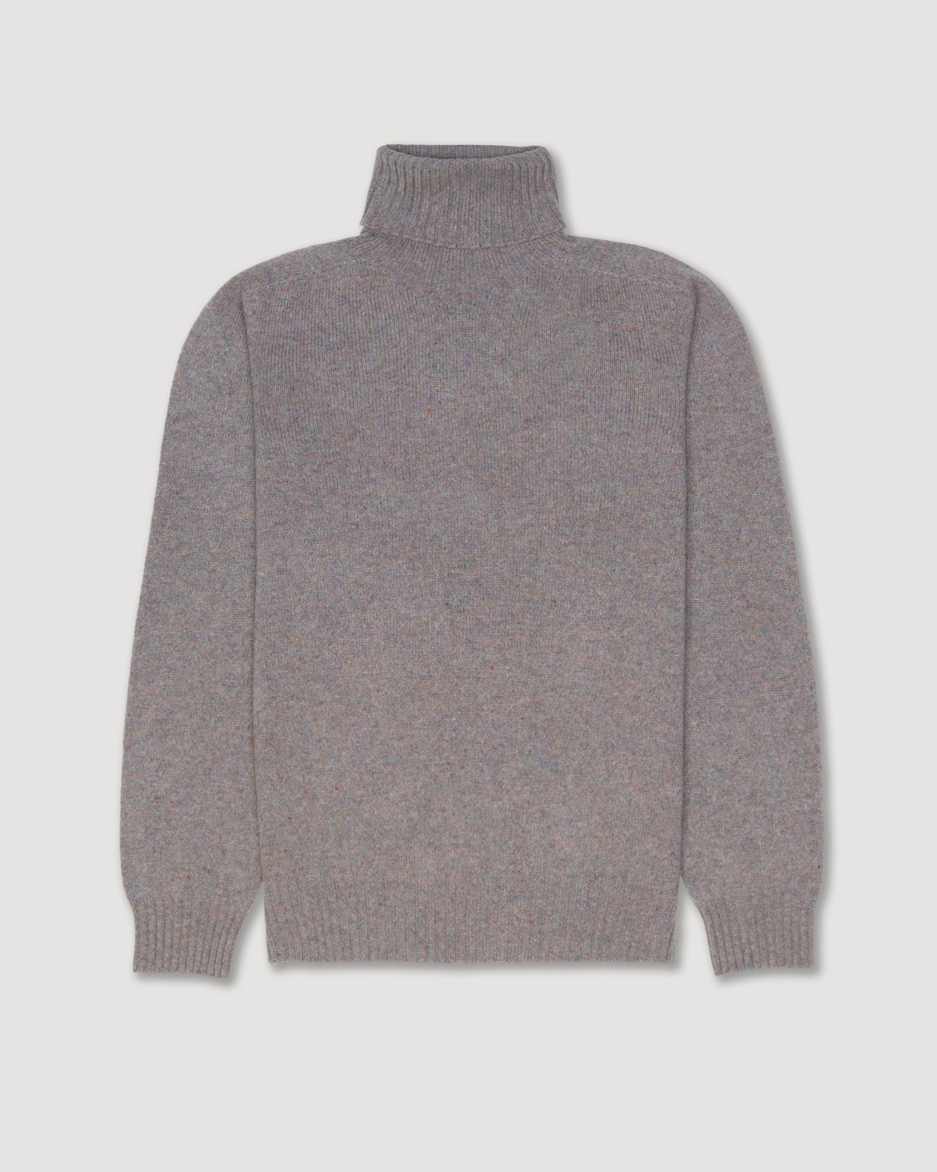 Maglia Dolcevita Rasata Misto Ws M/ L - Blu cadetto