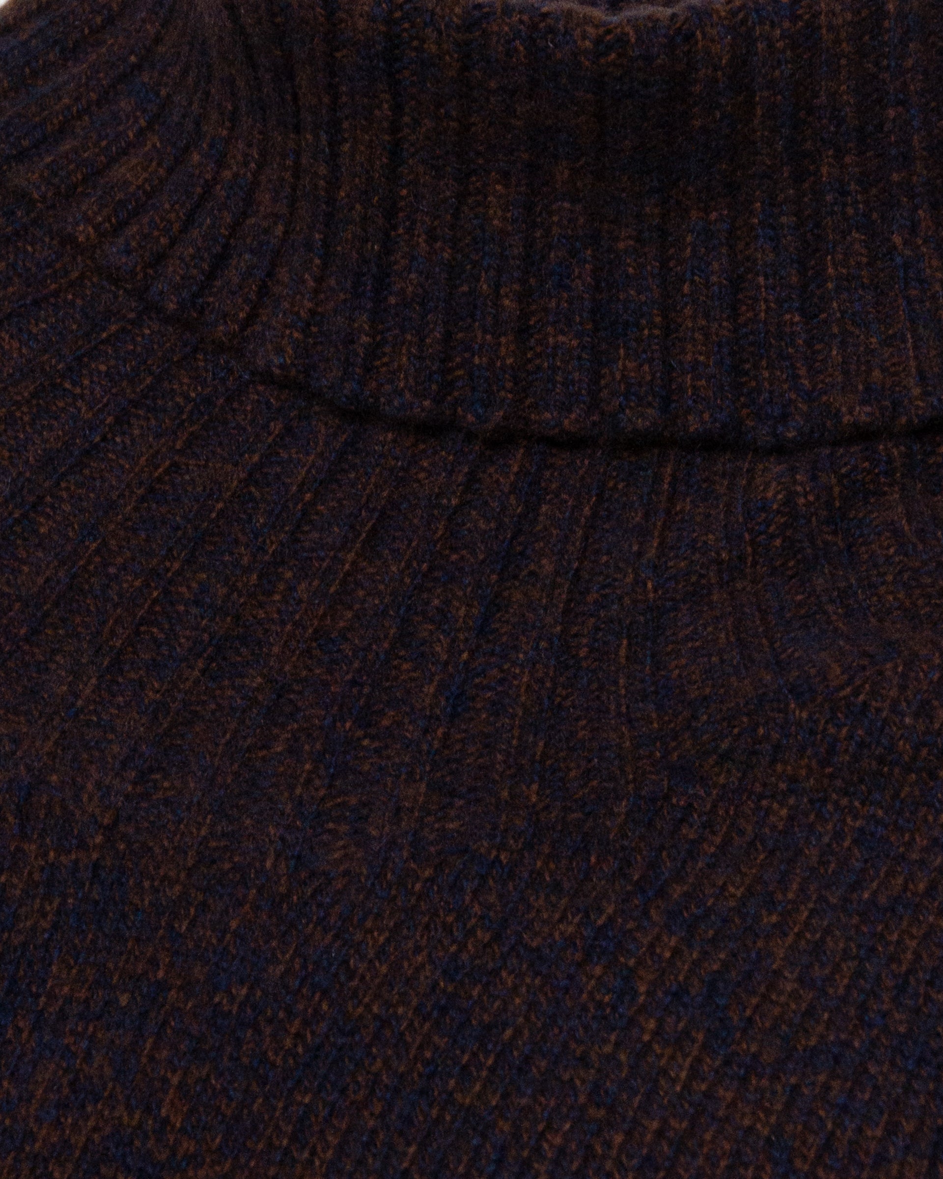 Maglia Dolcevita Rasata Misto Ws M/ L - MARRONE