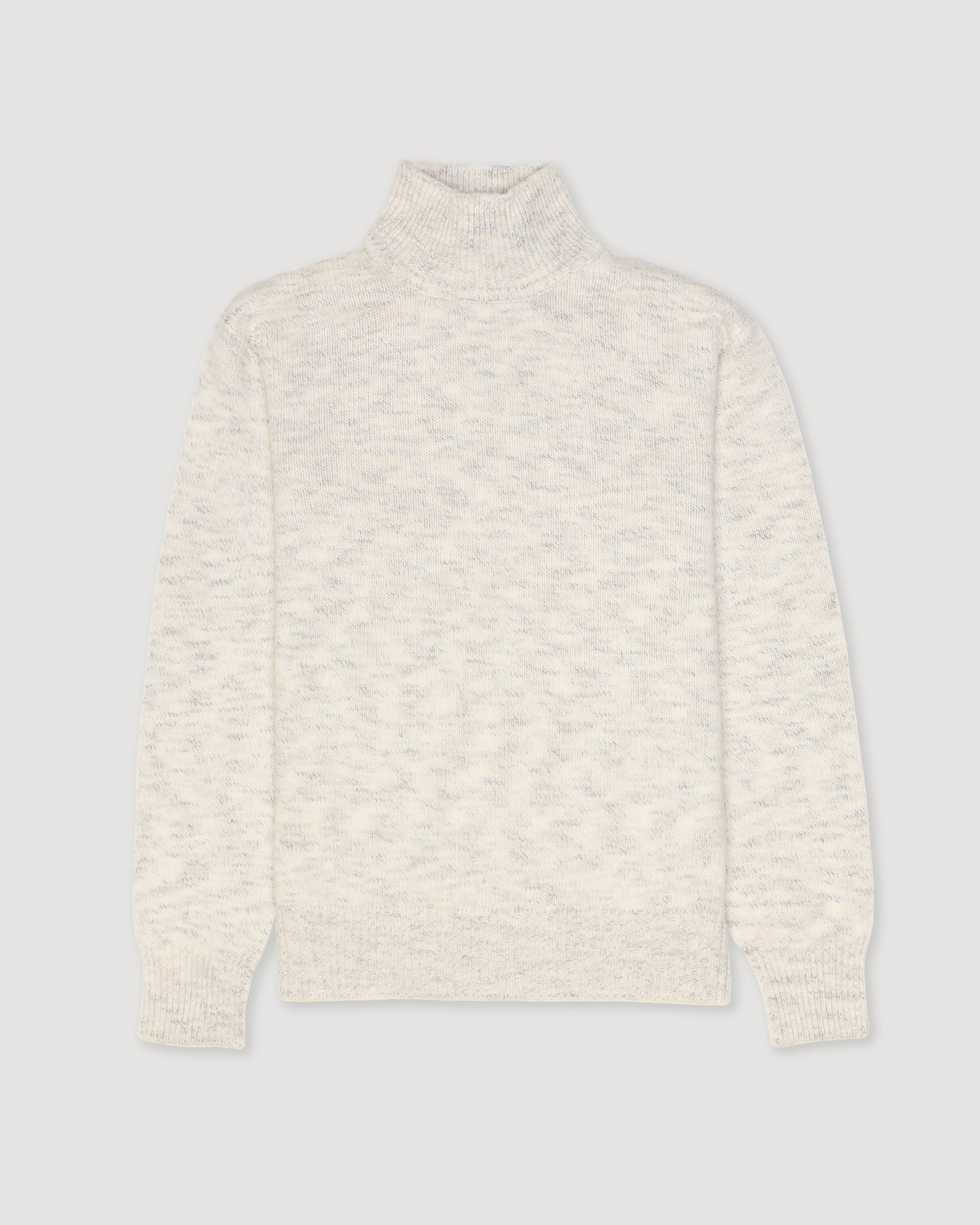 Maglia Collo Alto Rasato M/ L - PANNA