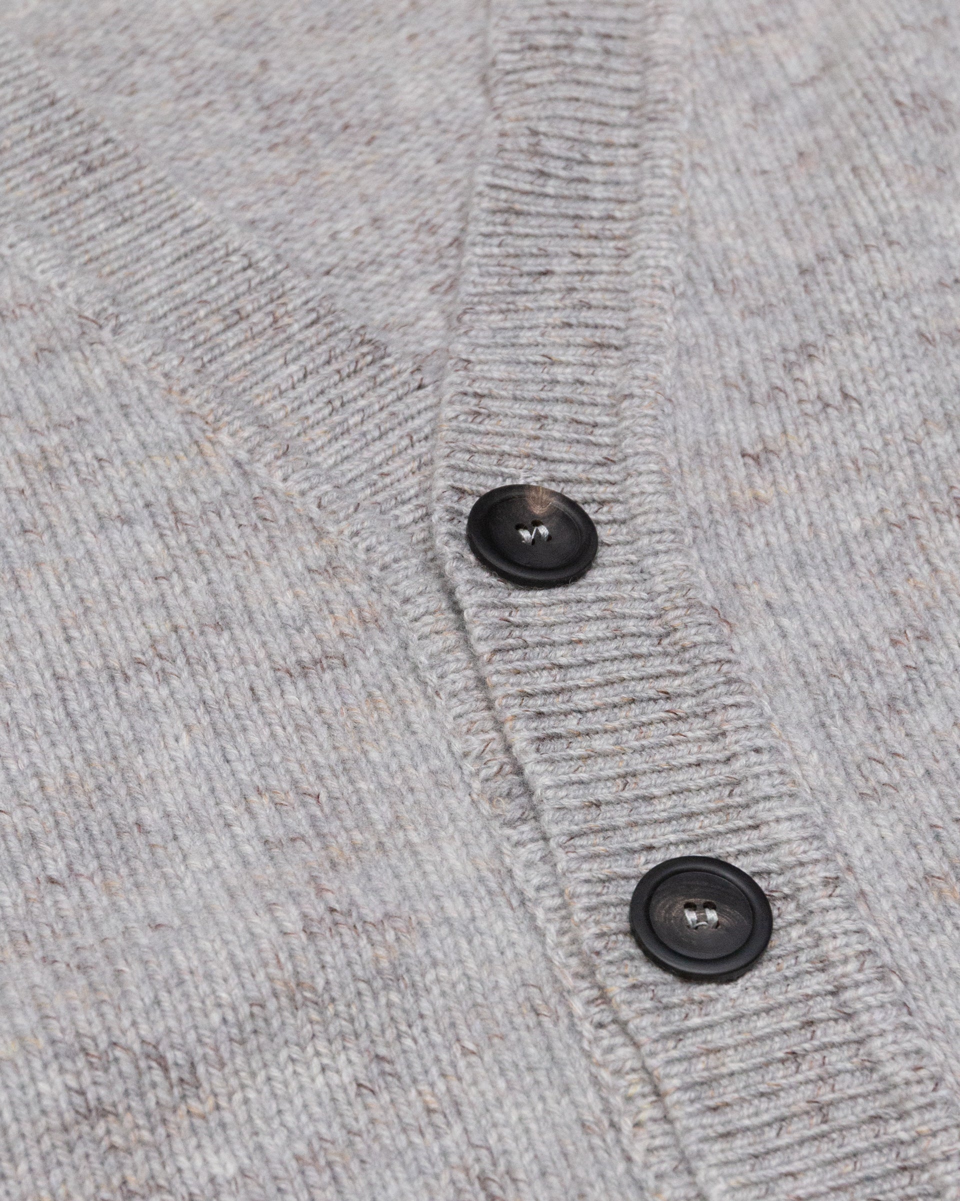 Cardigan Maglia Rasato M/ L - GRIGIO CHIARO