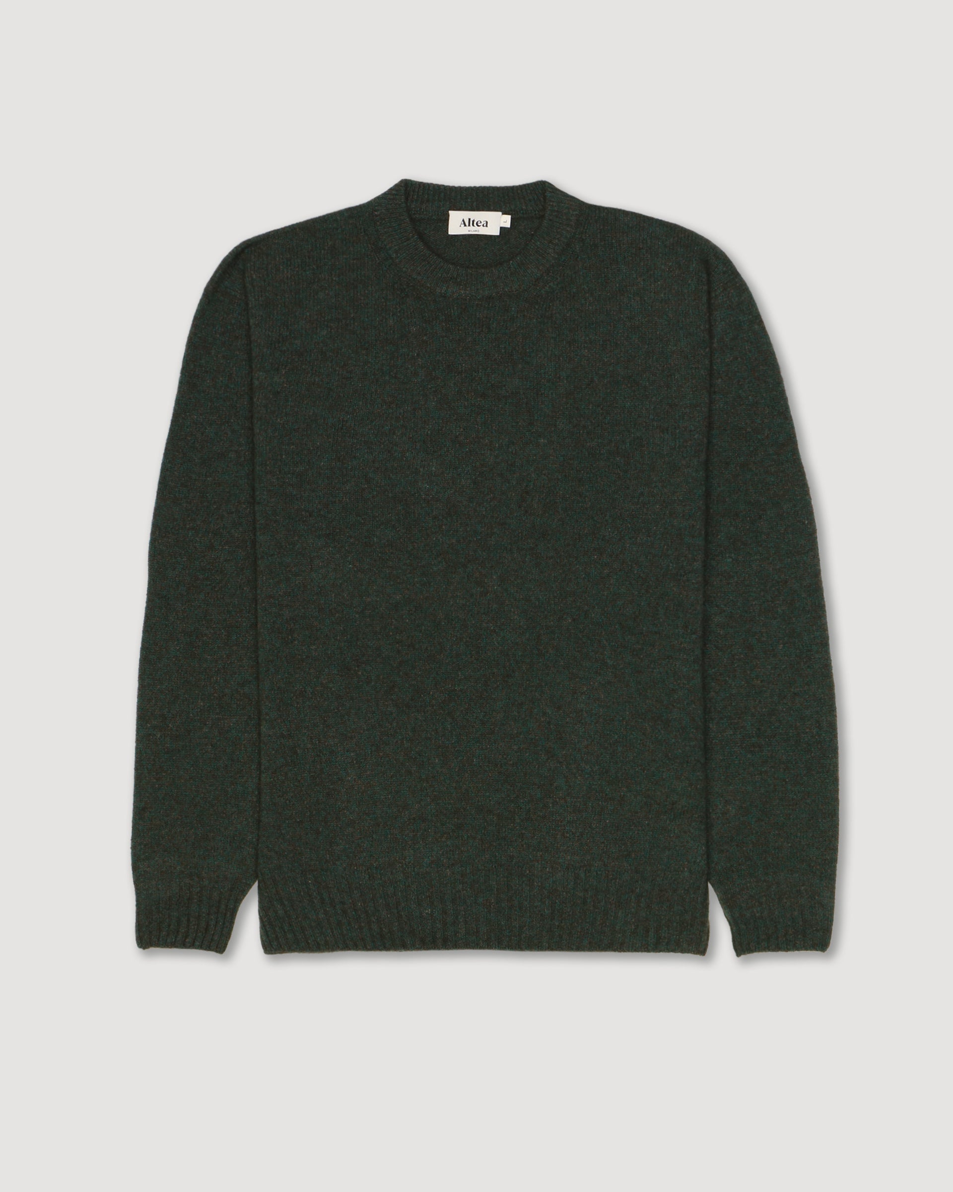 Maglia Girocollo Yak Rasato M/ L - VERDE BOTTIGLIA