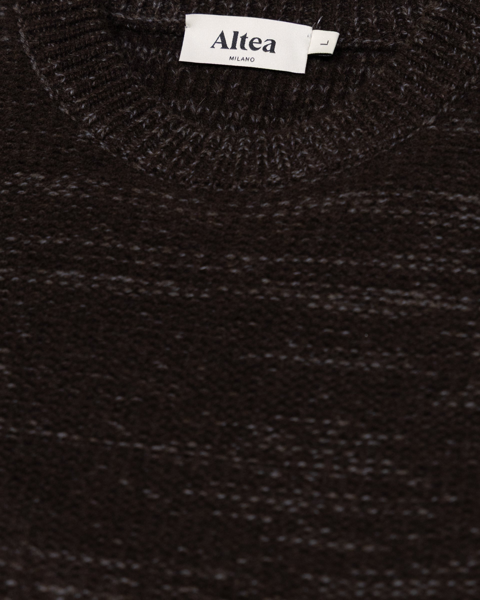 Maglia Girocollo Yak Rasato M/ L - MORO