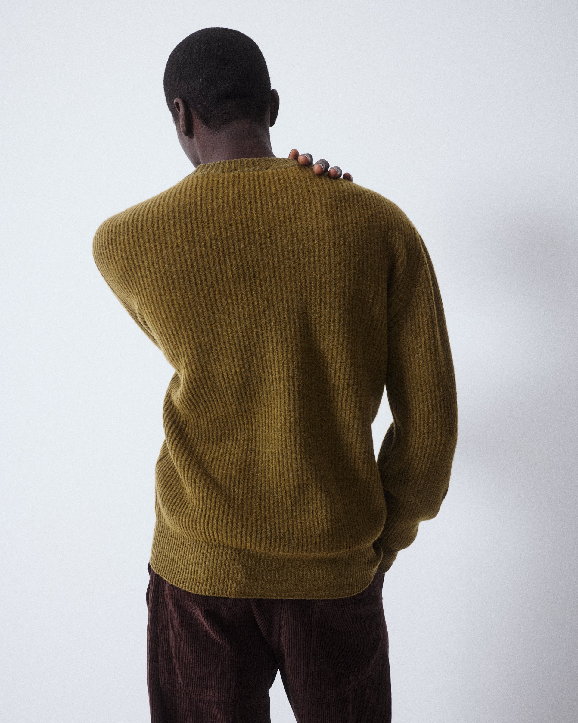 Magl. Inglese Girocollo M/ L Tinto Spec. - ARMY