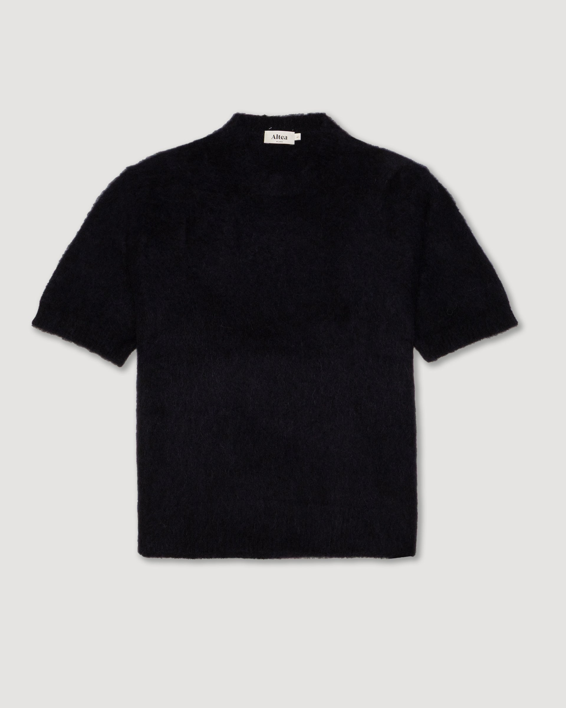 Maglia Girocollo Alpaca M/ C - NAVY