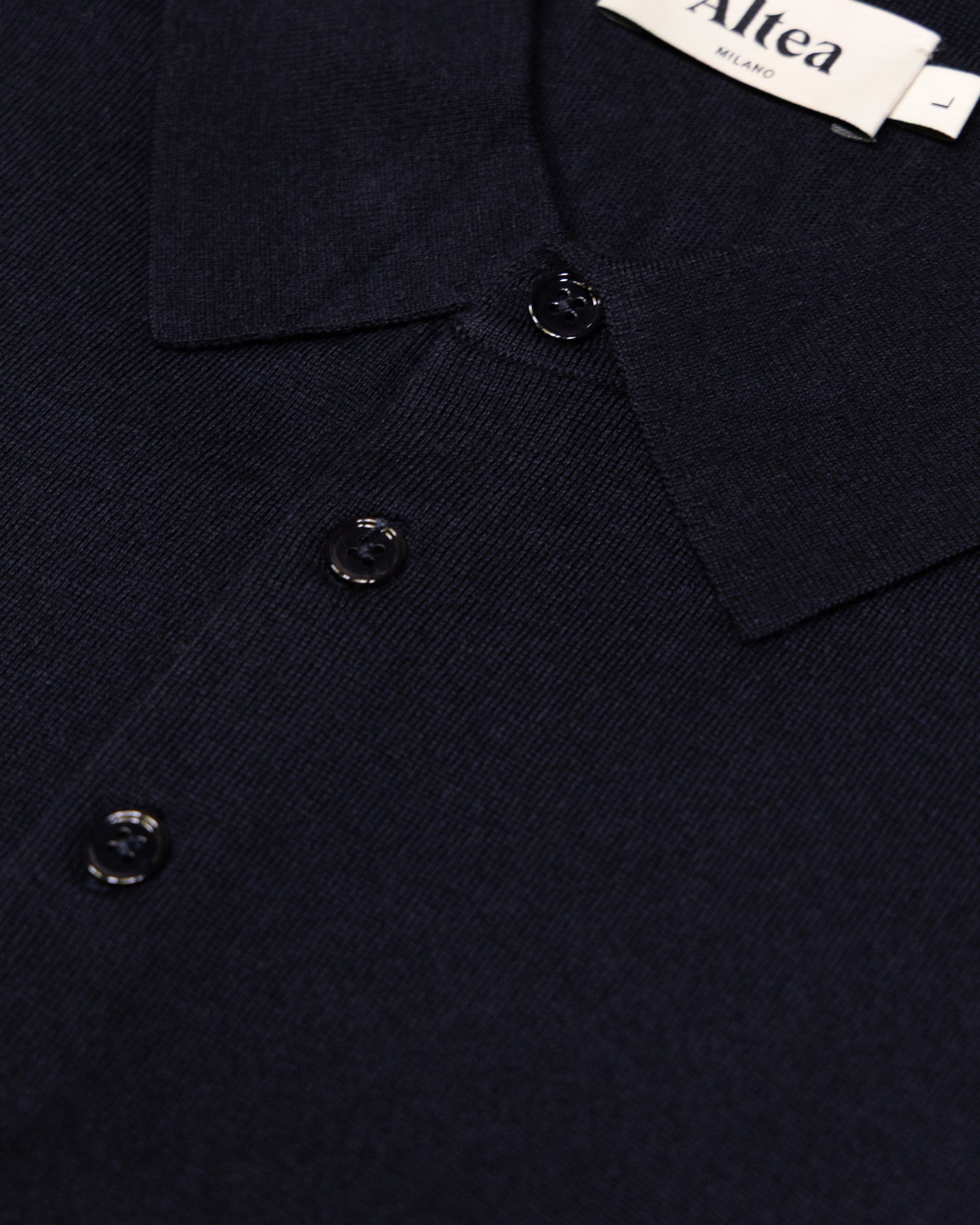 Polo Maglia Lana Cashmere Seta M/ L - NAVY